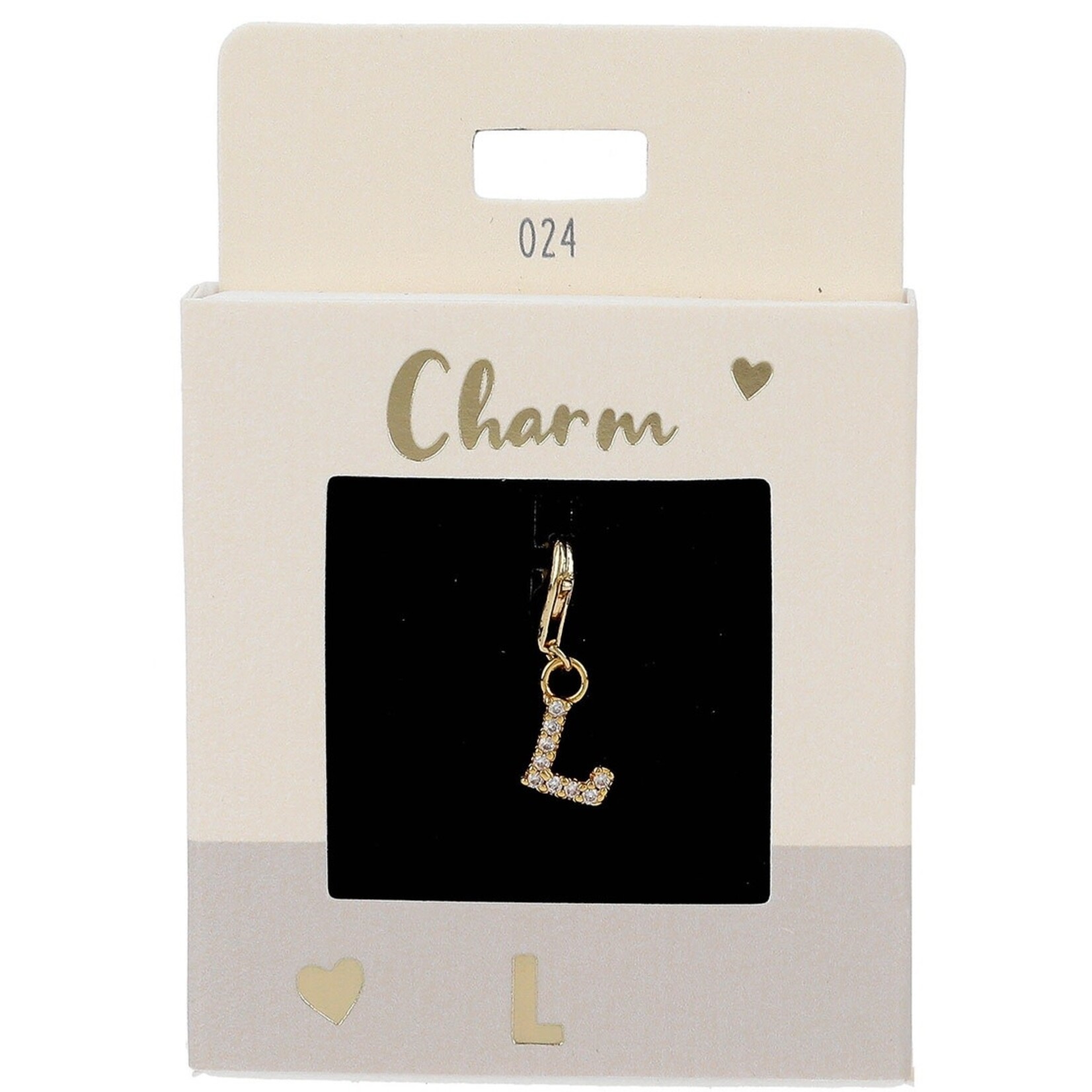 Express Yourself Hanger Letter L goudkleurig
