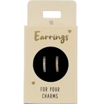Express Yourself Oorbellen gold & stones