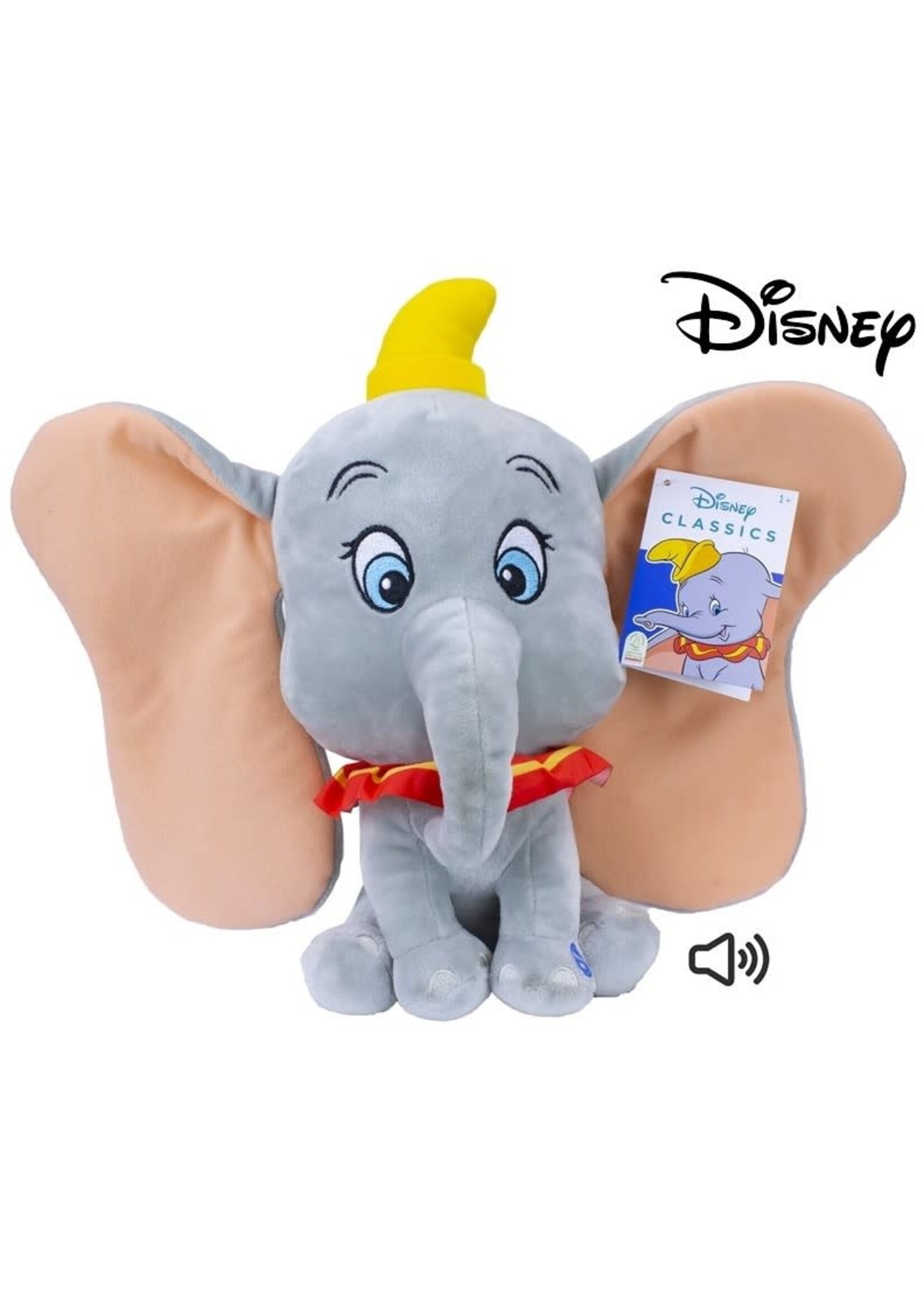 Disney Pluche Dumbo met geluid 32cm