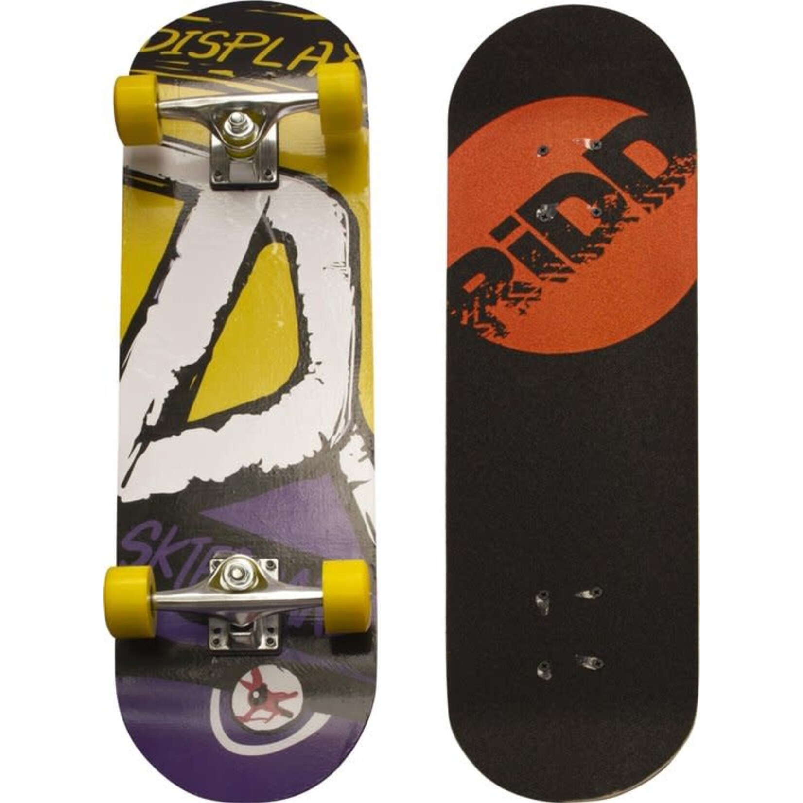Ridd RiDD Skateboard 28" yellow/purple