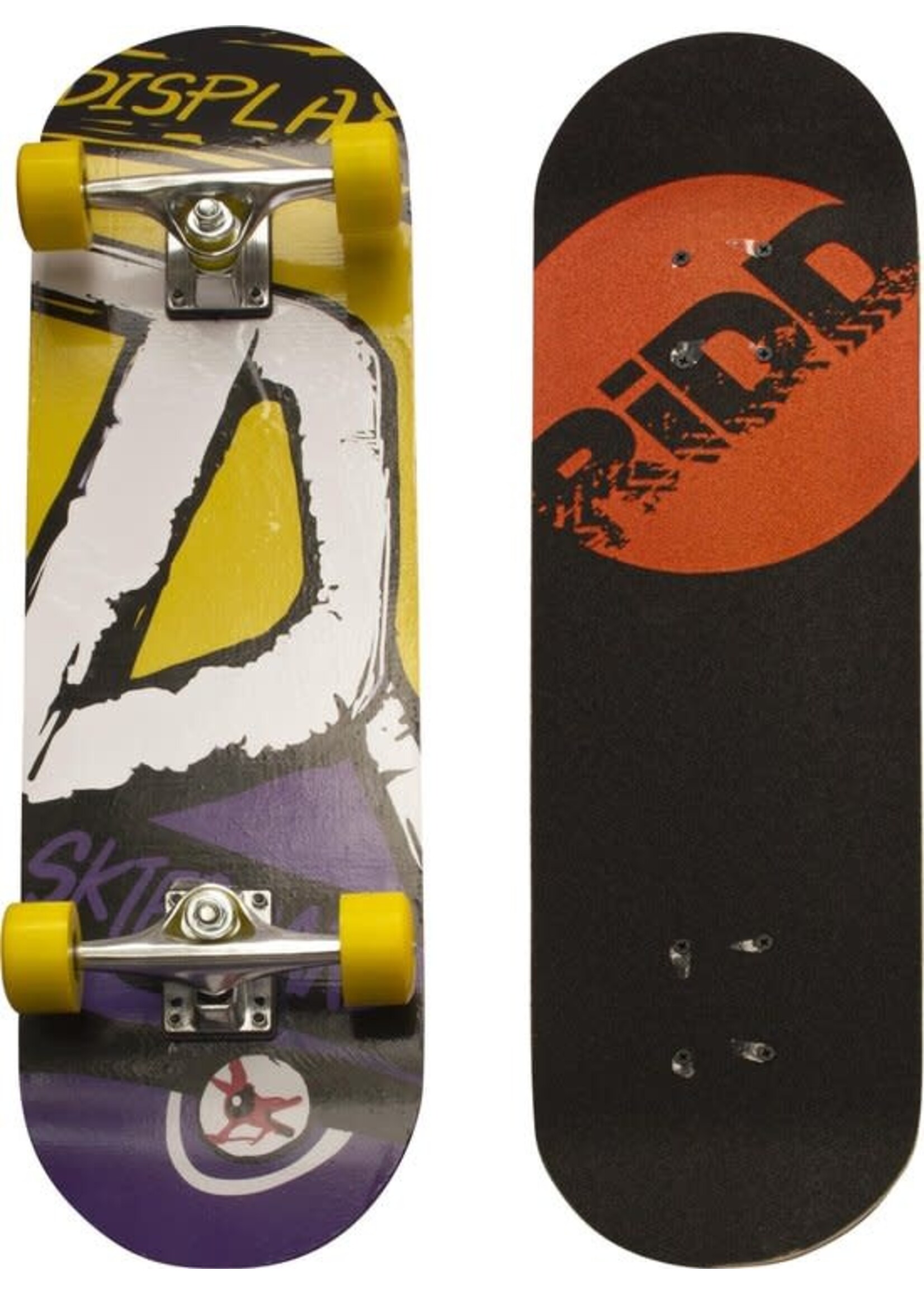 Ridd RiDD Skateboard 28" yellow/purple