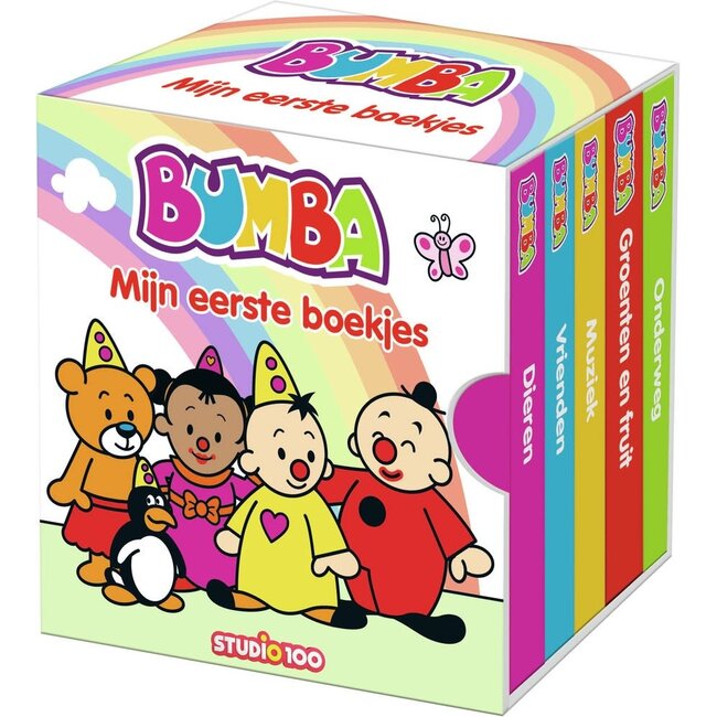 Bumba Bumba boek - mijn eerste boekjes: 5 stuks - geschenkbox