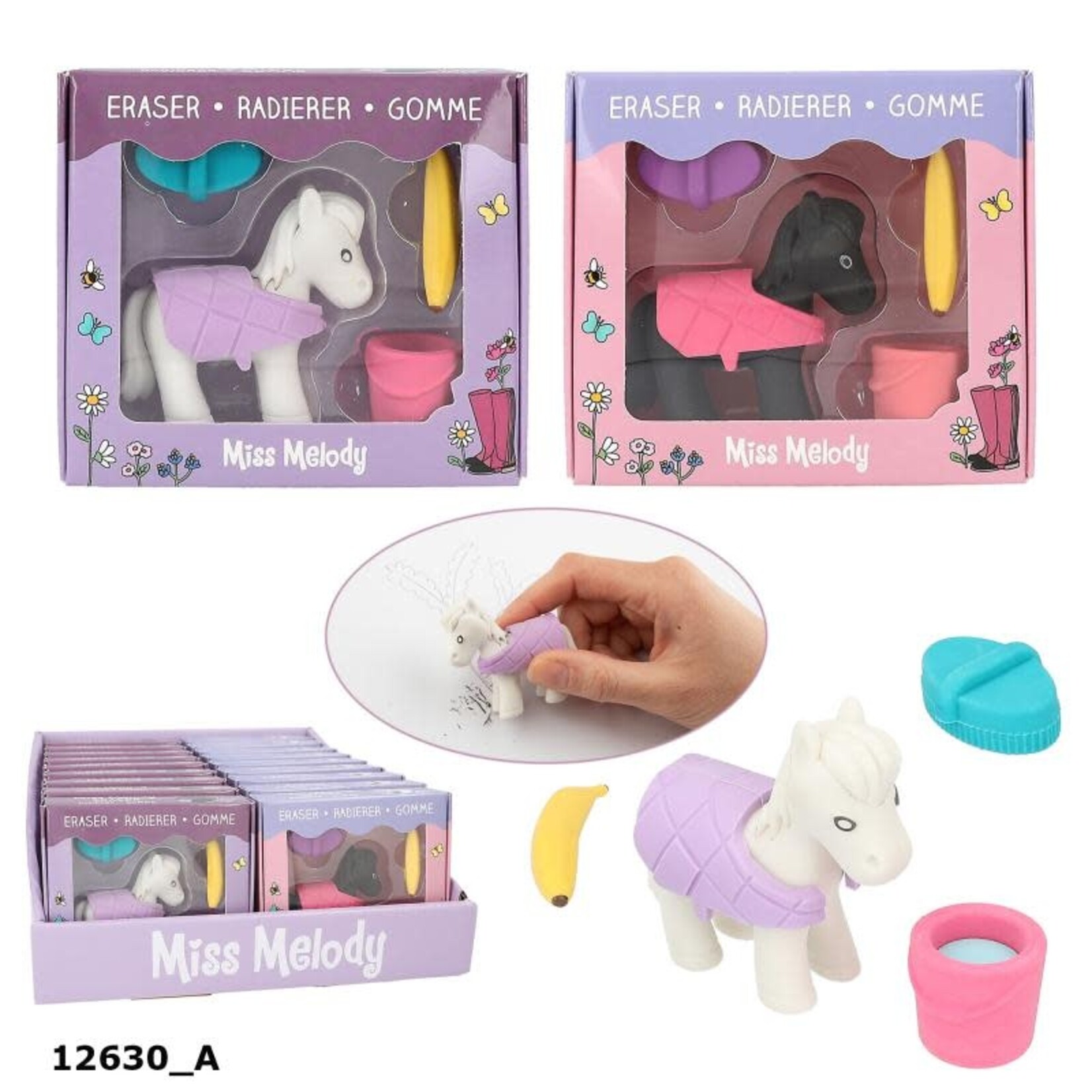 Miss Melody Miss Melody set met gummetjes