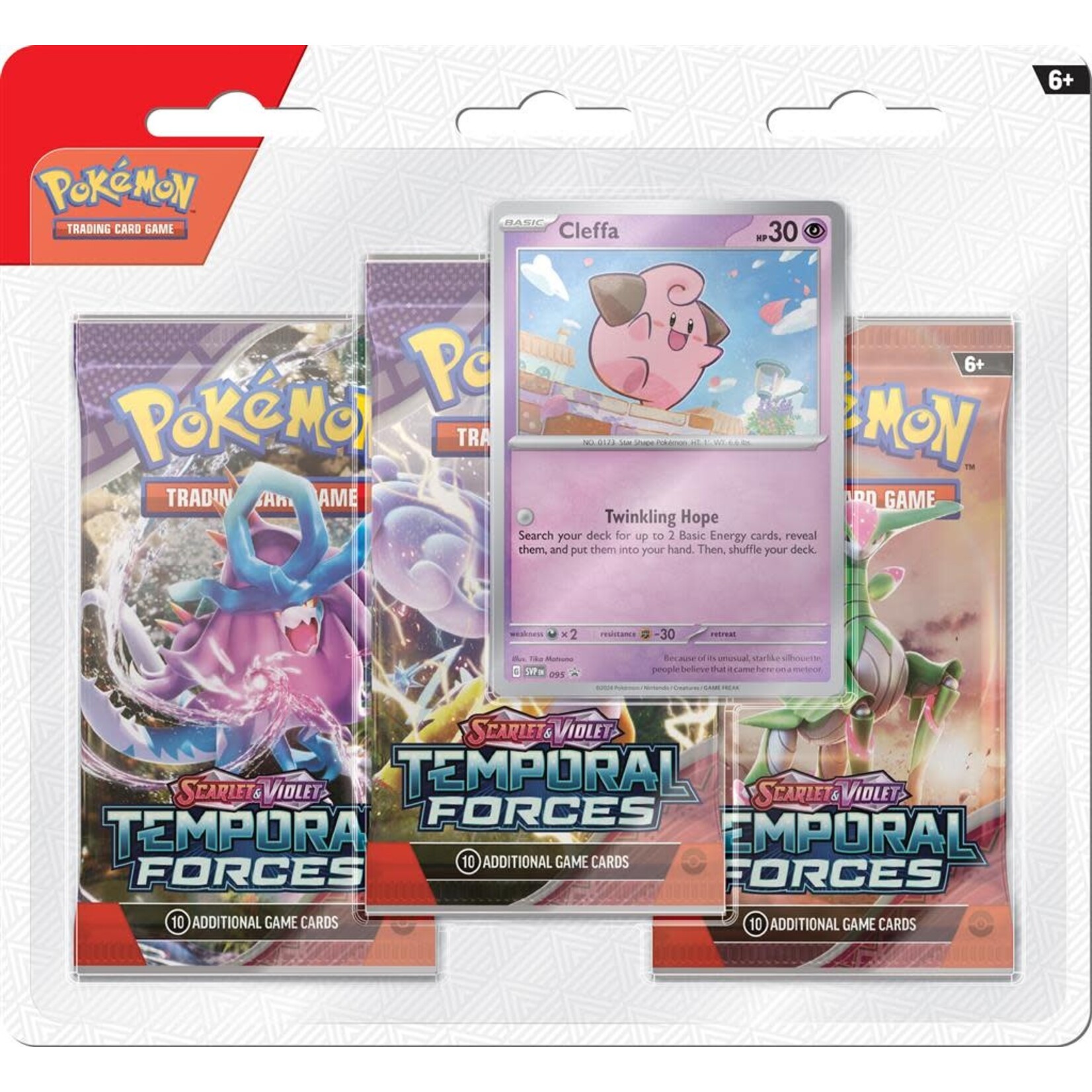 pokemon POKEMON TCG SV05 TEMPORAL FORCES 3BB