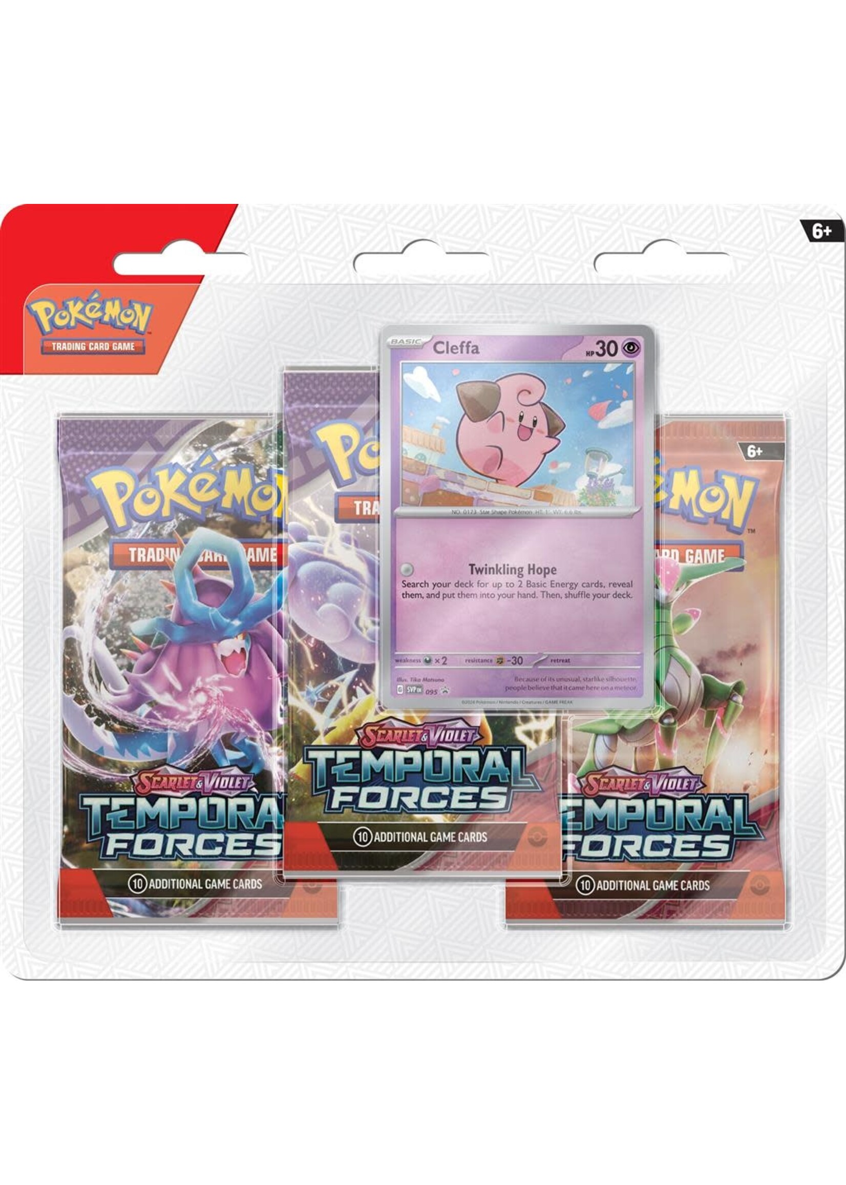 pokemon POKEMON TCG SV05 TEMPORAL FORCES 3BB