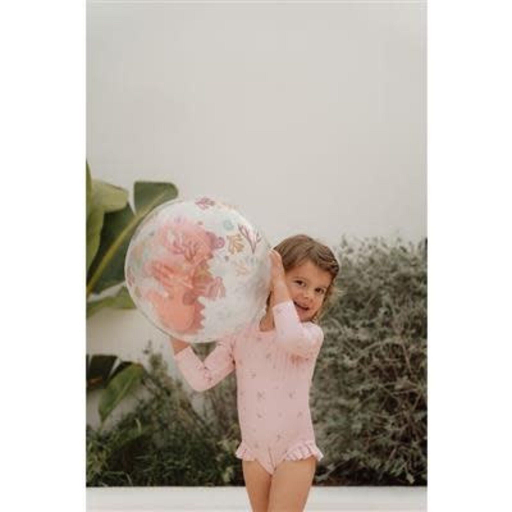 Little Dutch LITTLE DUTCH OCEAN DREAMS STRANDBAL 3D FIGUUR ROZE
