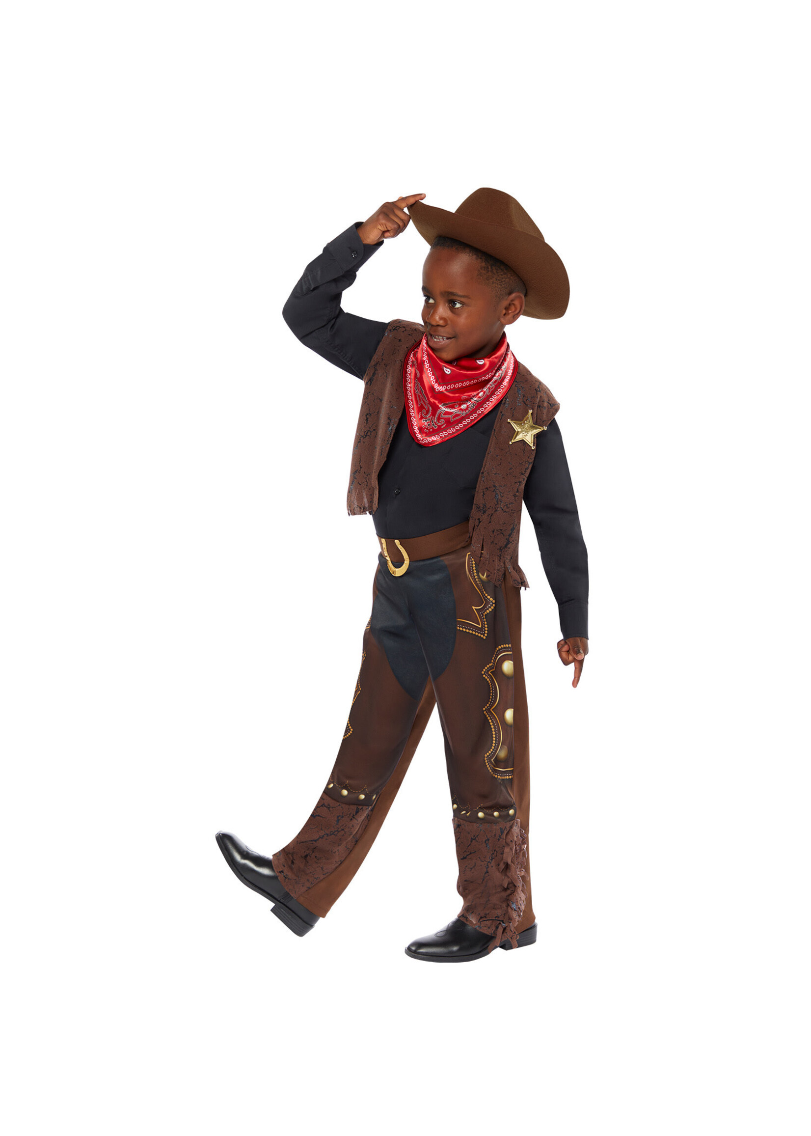 Amscan Kostuum Western Cowboy 4-6 jaar