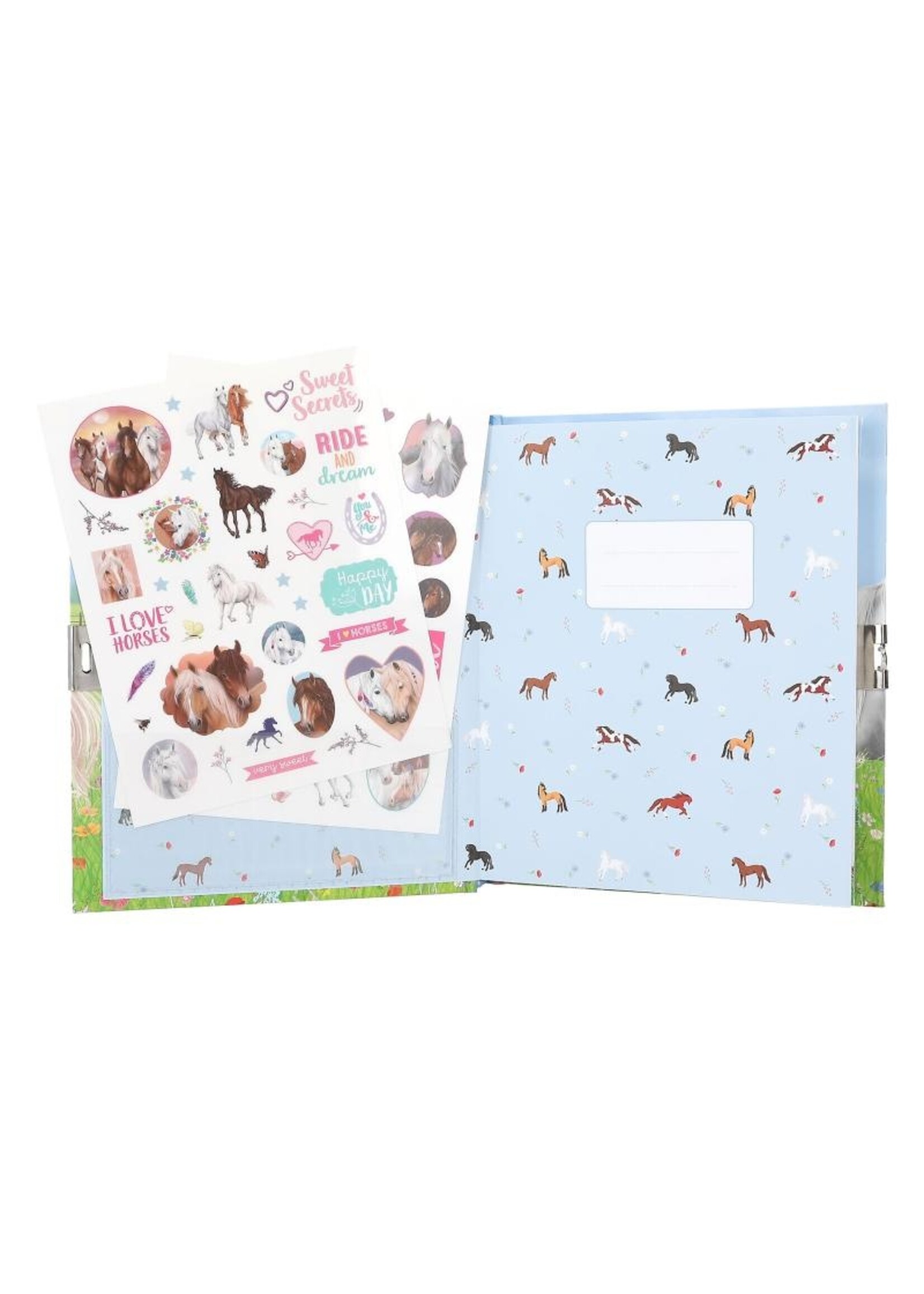 Miss Melody Miss Melody dagboek met stickers