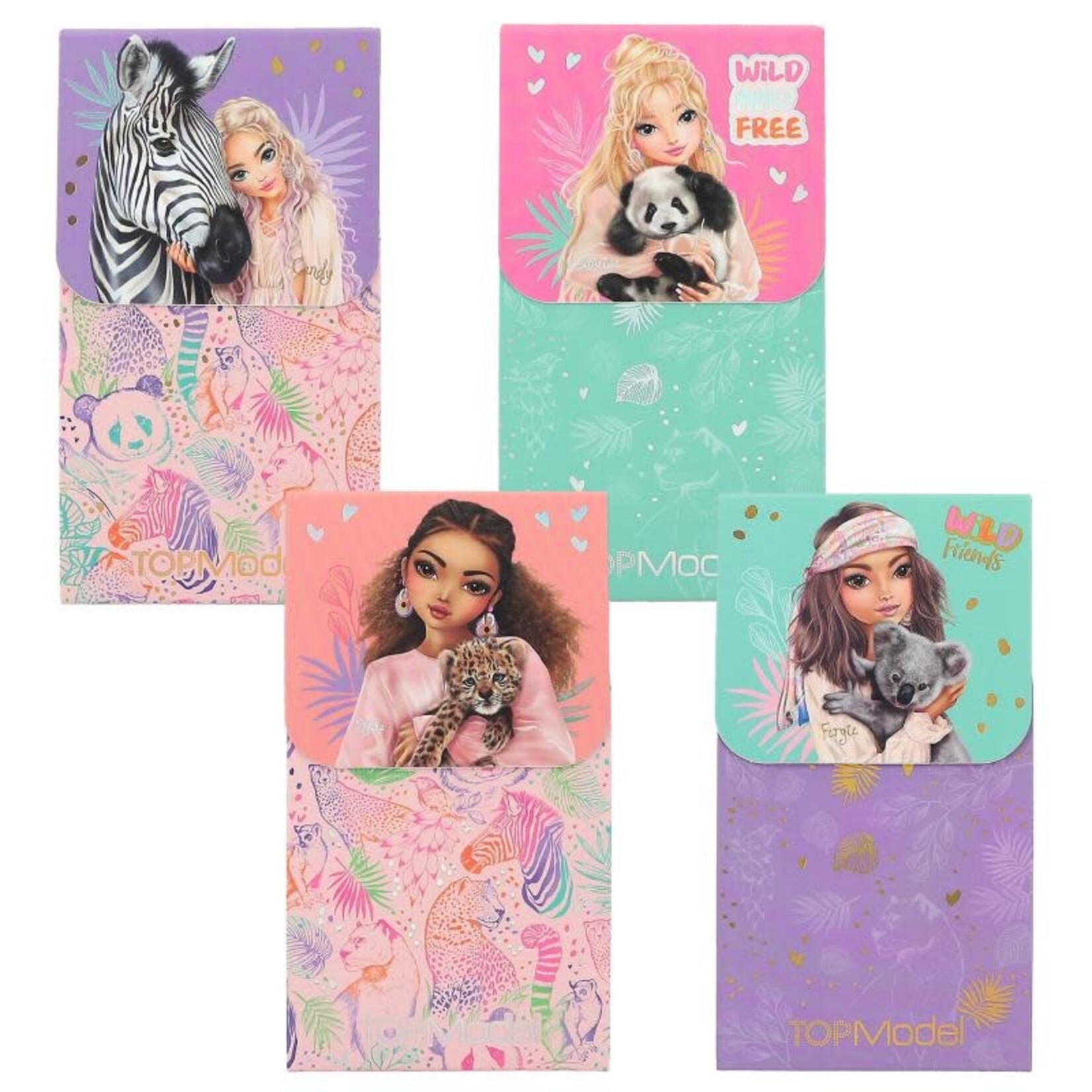 Topmodel TOPModel blok met magneetsluiting WILD (Per stuk)