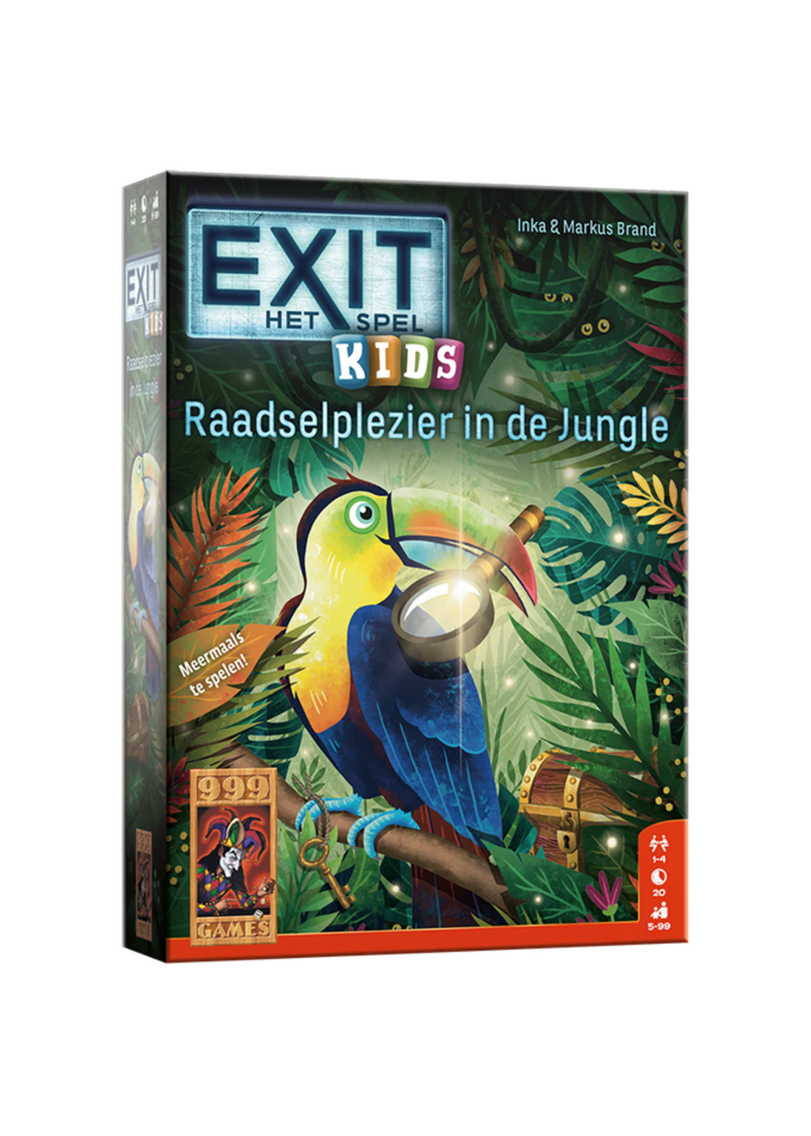 999 Games SPEL  EXIT - Kids Raadselplezier in de Jungle