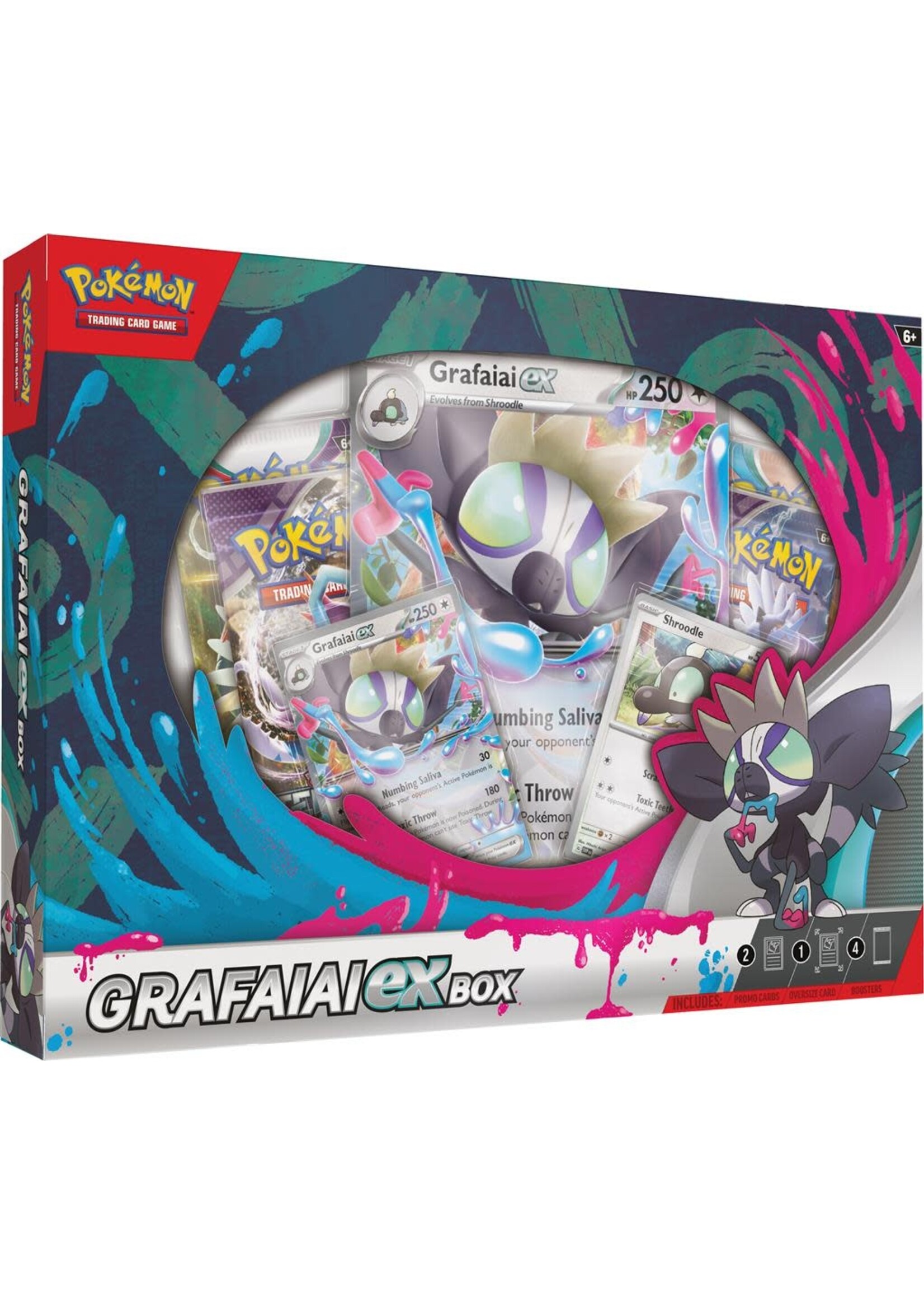 pokemon POKEMON TCG GRAFAIAI EX BOX