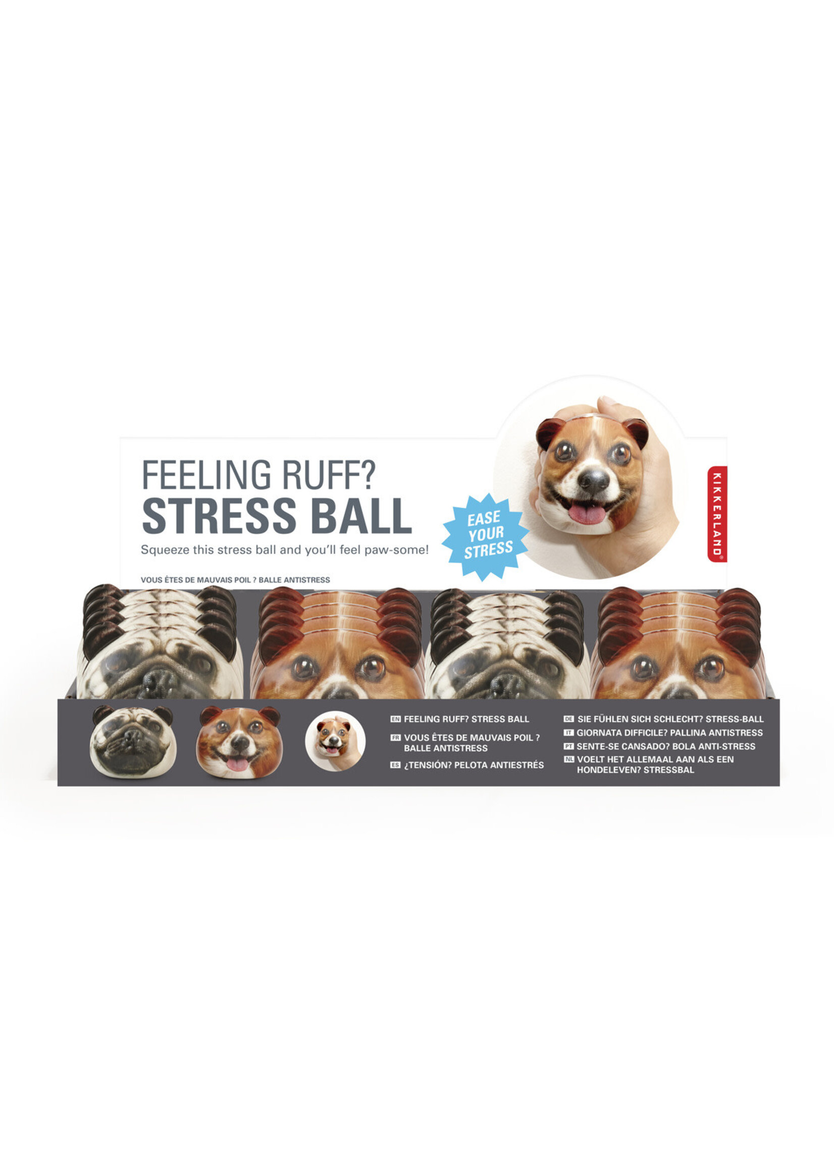 Kikkerland Dog Stress Balls