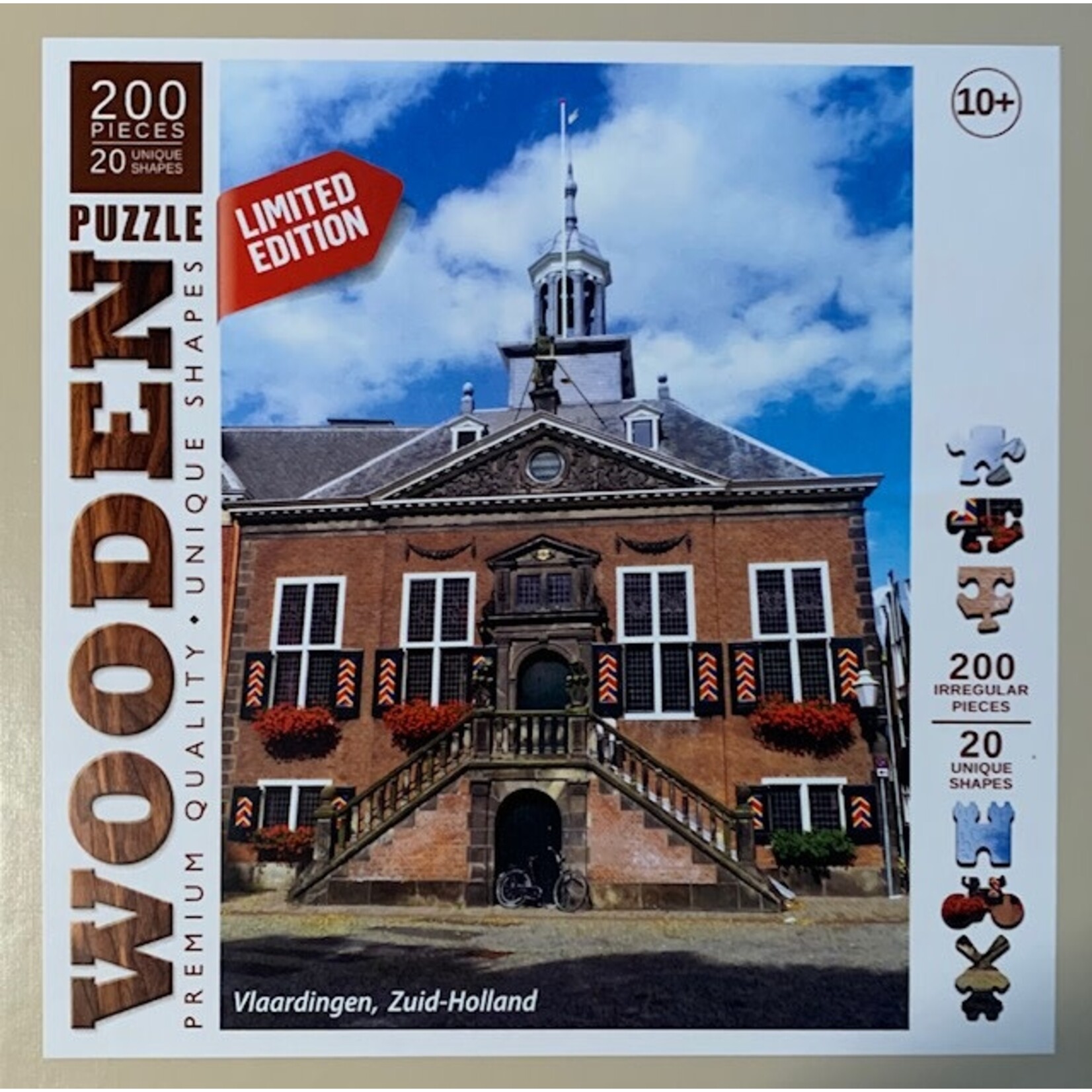 Wooden City PUZZEL VLAARDINGEN - LIMITED EDITION
