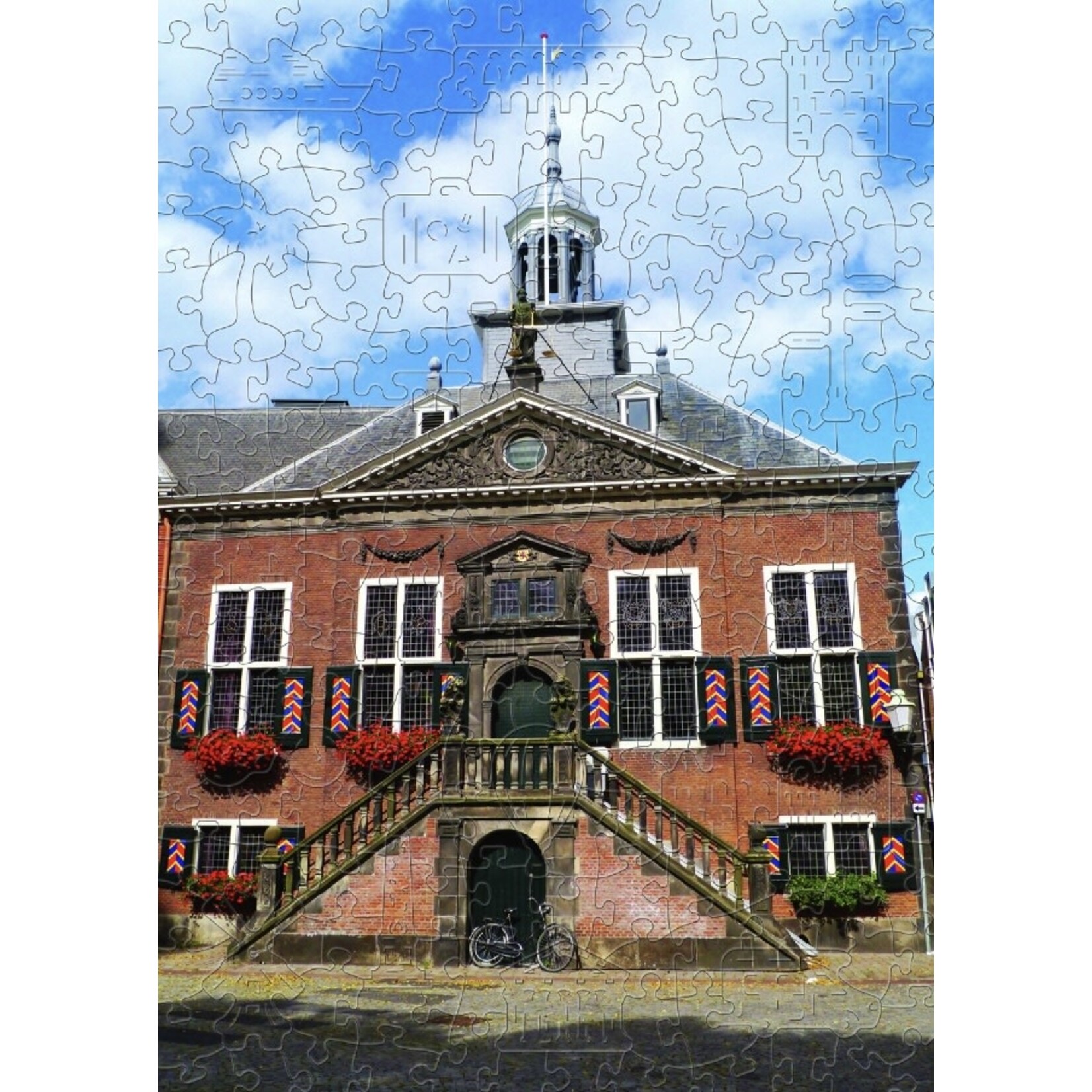 Wooden City PUZZEL VLAARDINGEN - LIMITED EDITION