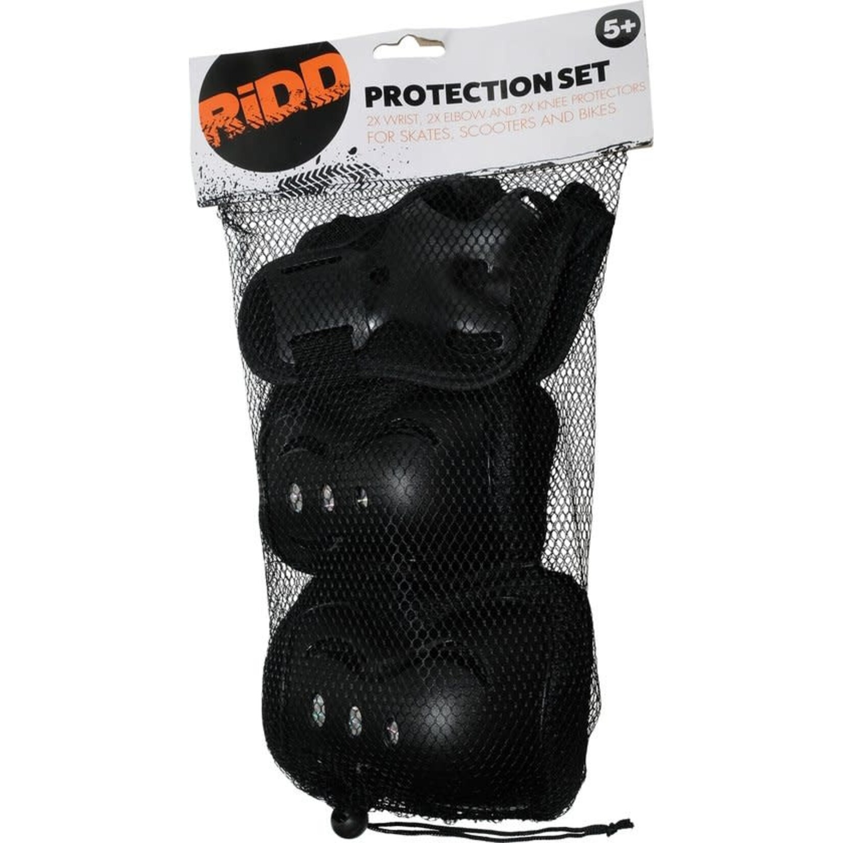 Ridd RIDD Beschermingsset zwart 6 delig