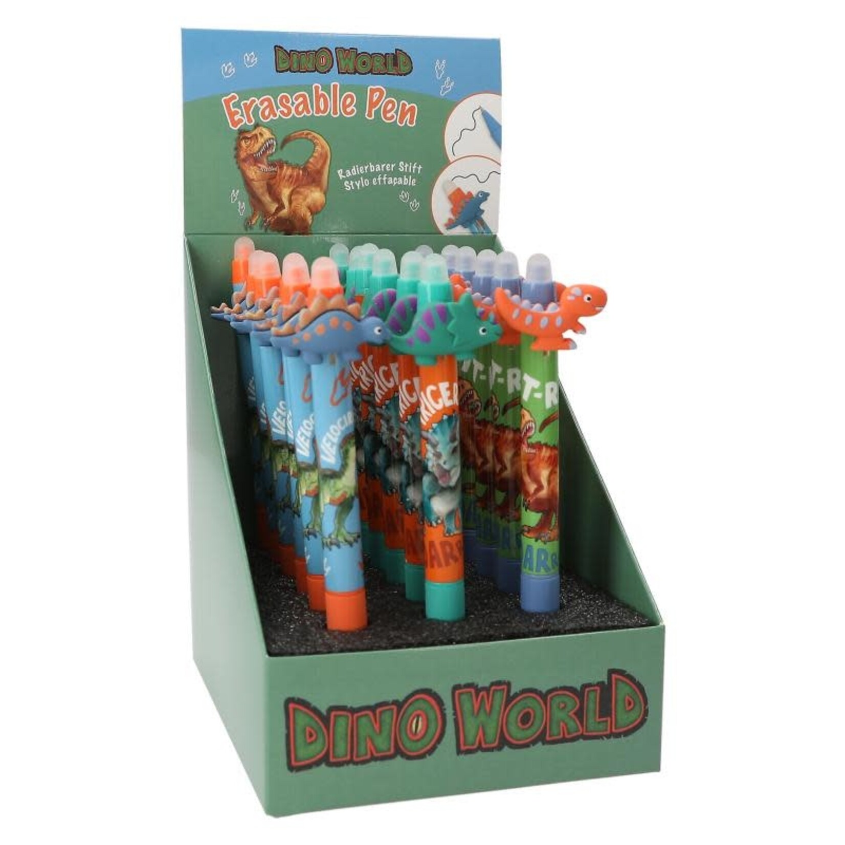 Dinoworld Dino World uitwisbare pen (PER STUK)