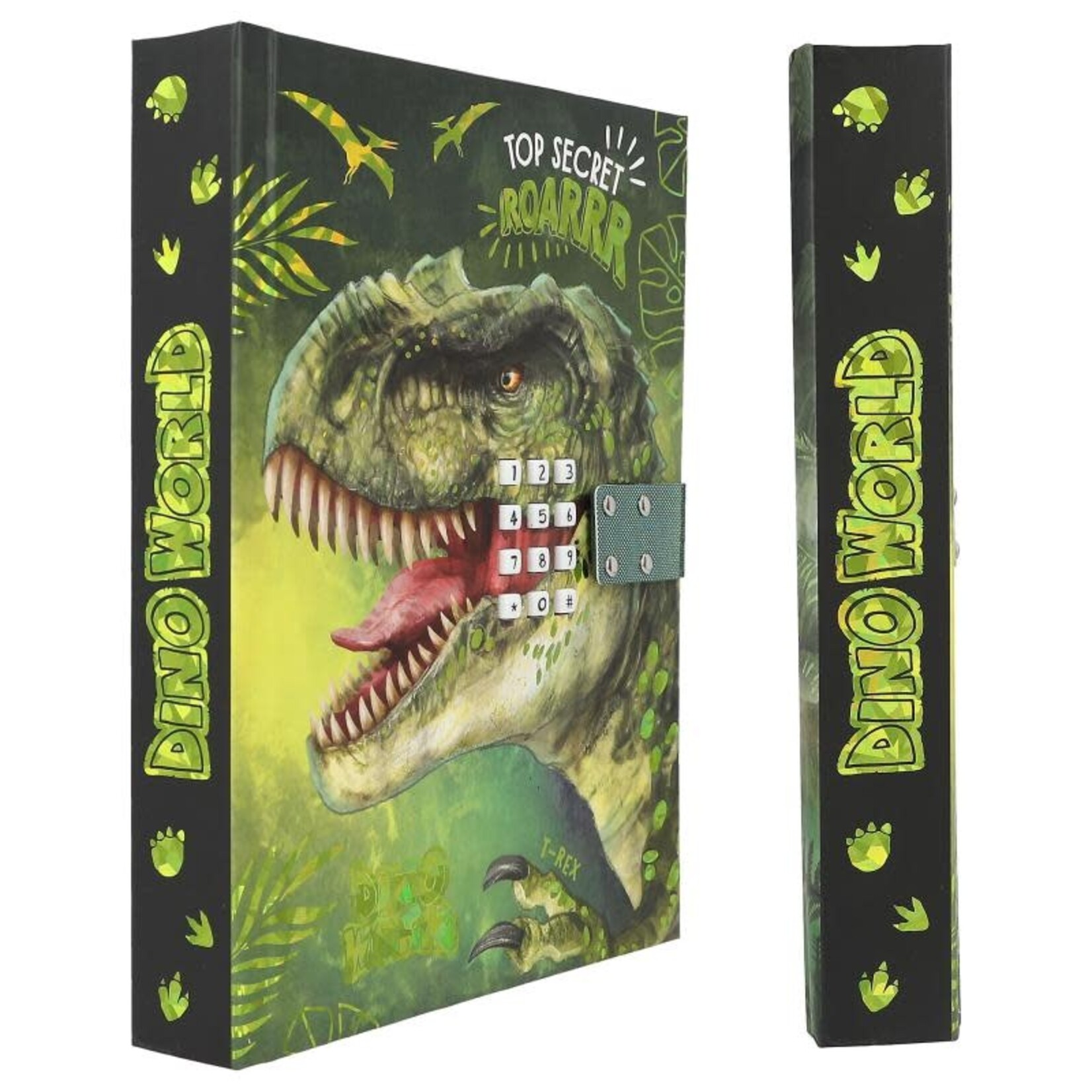 Dinoworld Dino World dagboek met geheime code