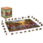 Wooden City Houten Legpuzzel Fietsen in Amsterdam 1010 st