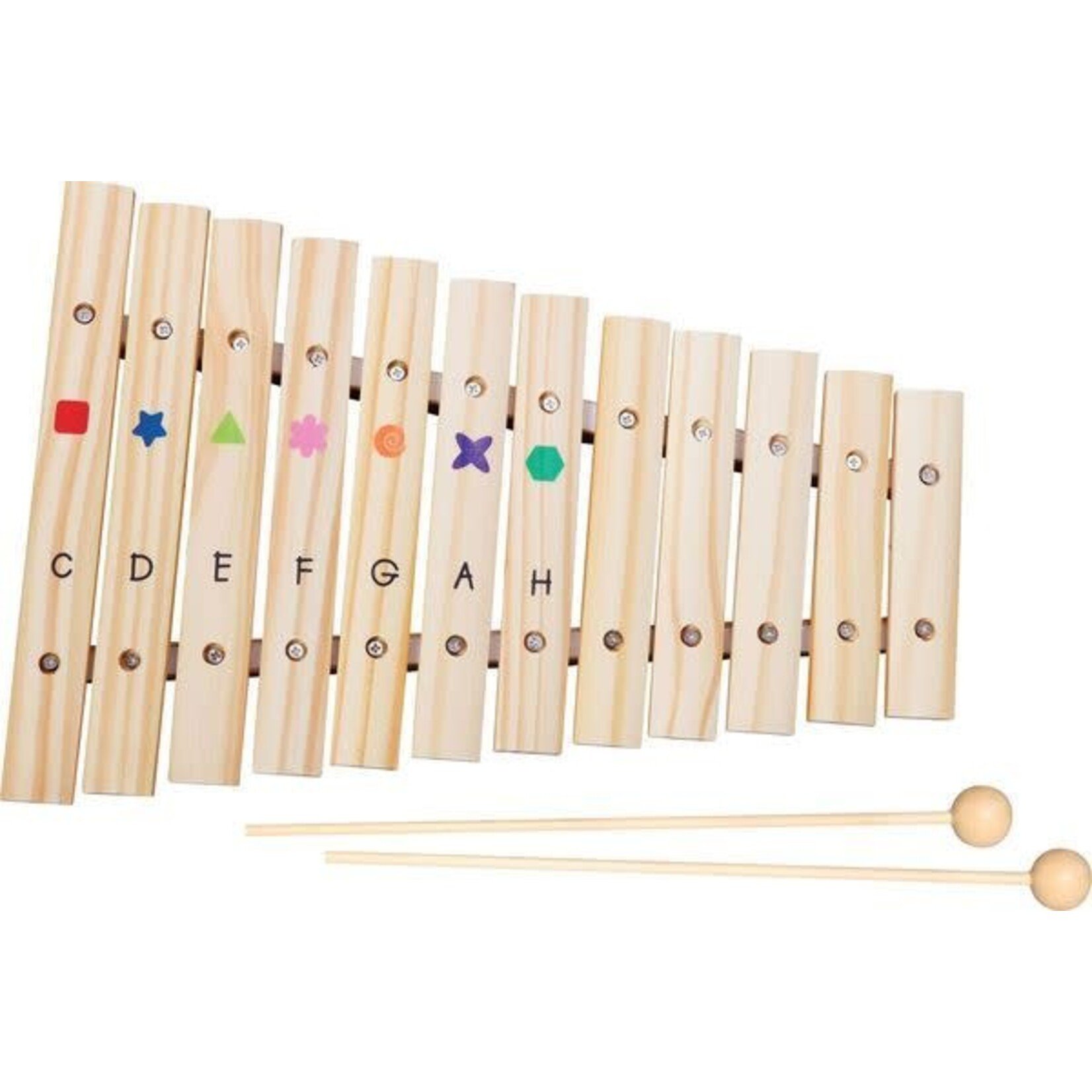 Boogie Bee Houten Xylofoon met 12 Noten