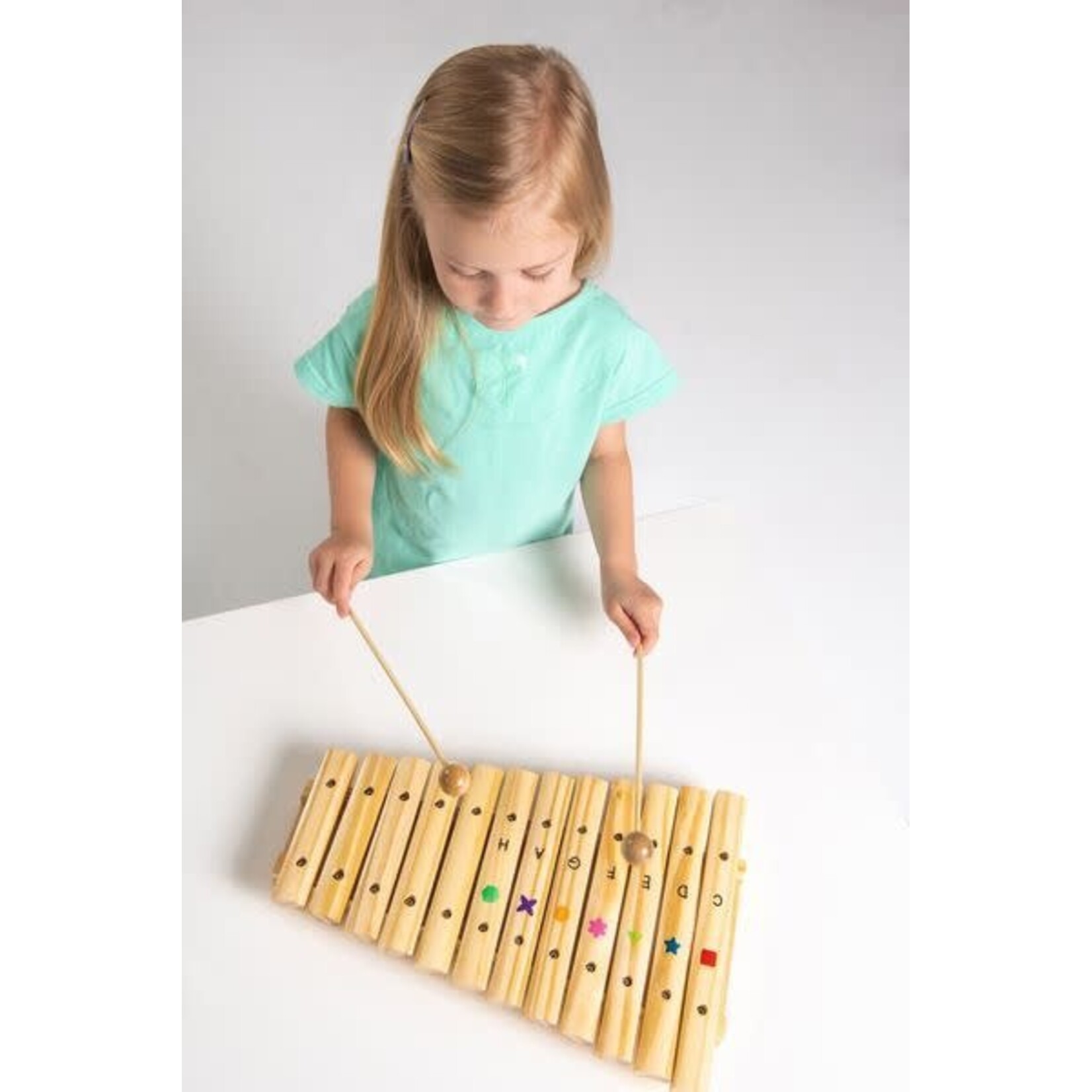 Boogie Bee Houten Xylofoon met 12 Noten