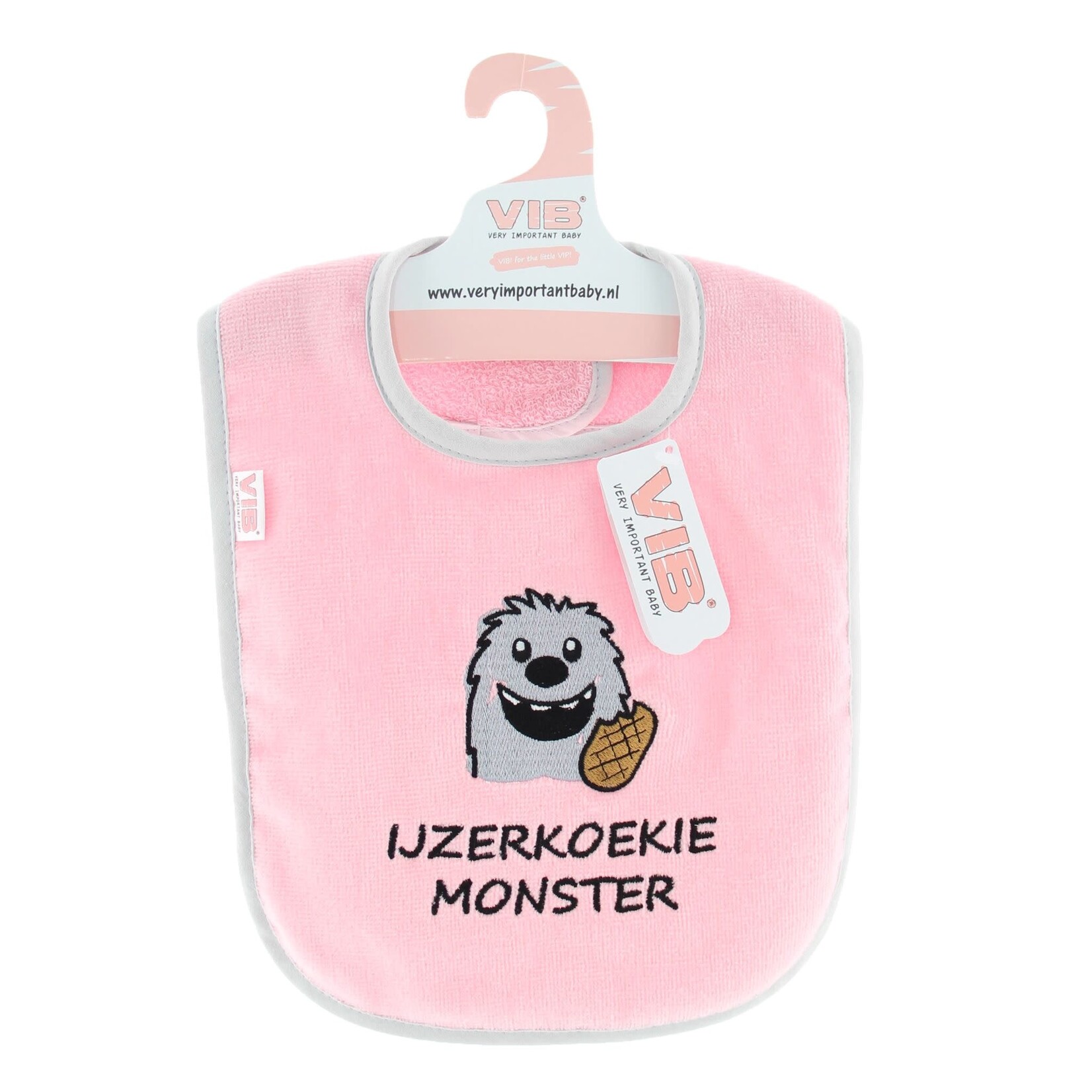 VIB SLABBETJE VIB IJZERKOEKIE MONSTER ROZE