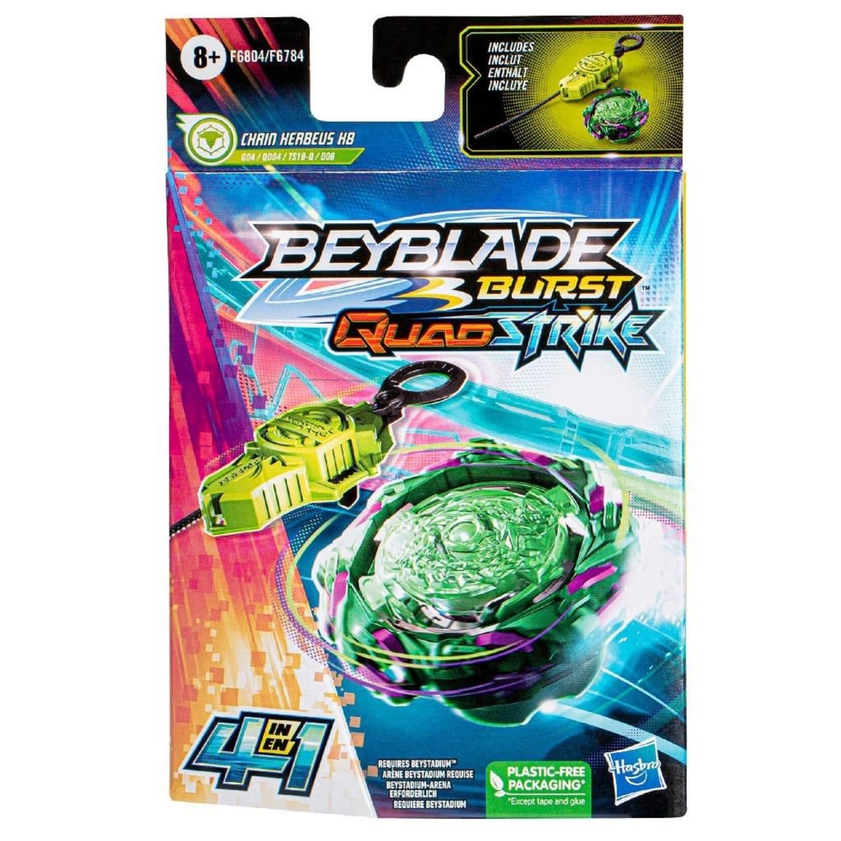 Hasbro BEYBLADE QUAD STRIKE SINGLE PACK ASSORTED 1
