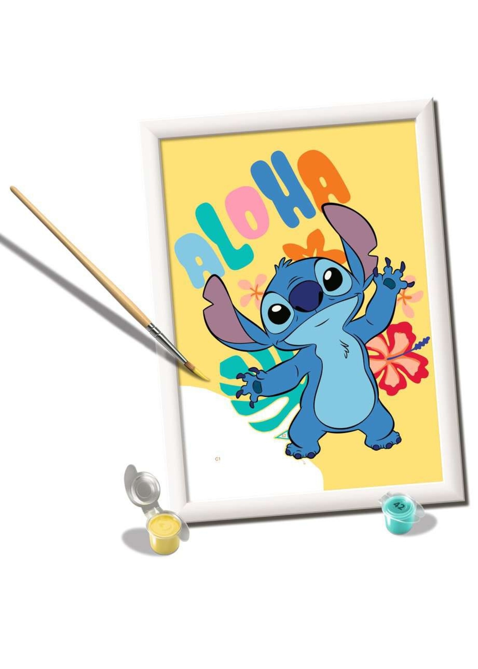 Ravensburger CreArt - Disney Aloha Stitch - Schilderen op nummer