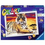 Ravensburger CreArt - Majestic Tiger - Schilderen op nummer
