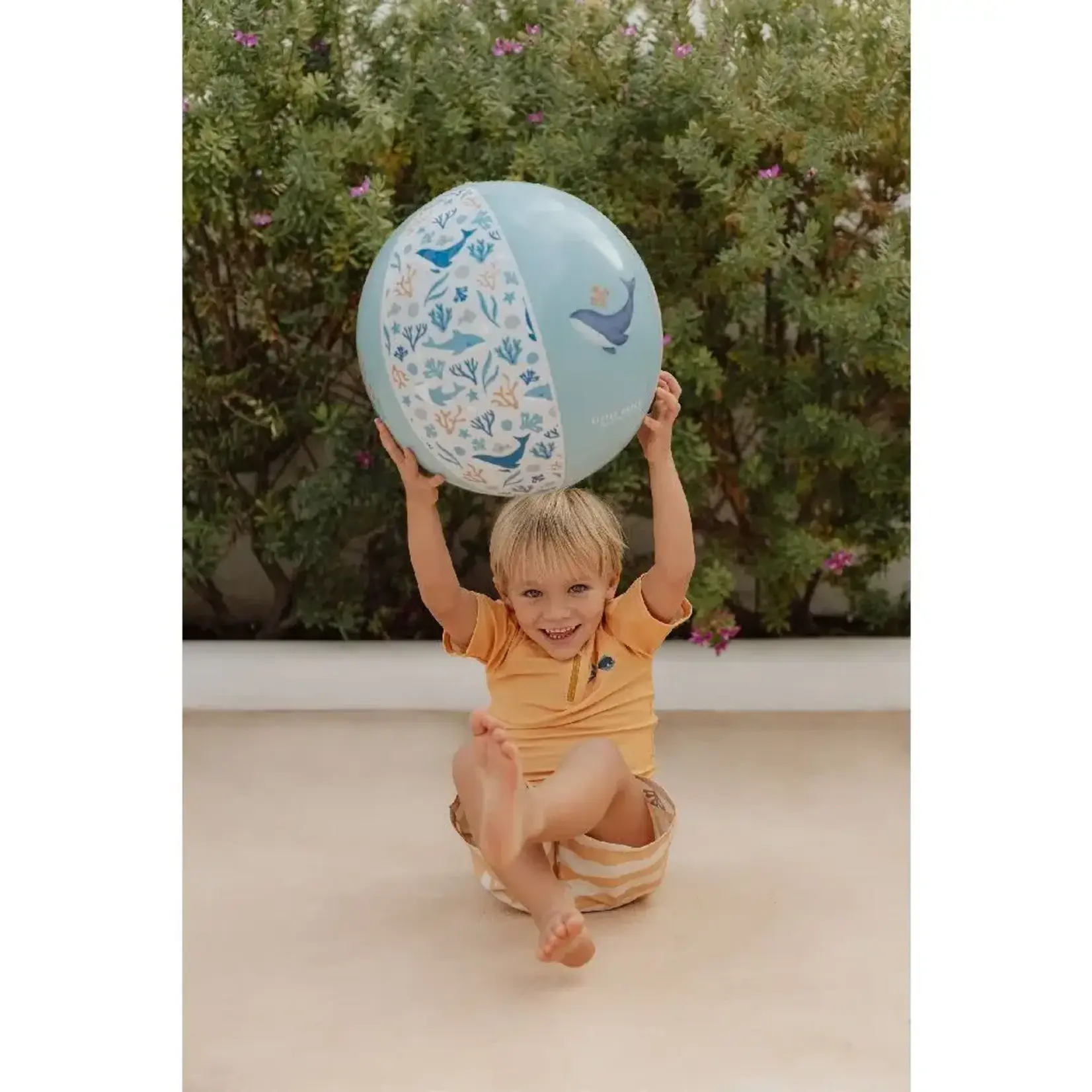 Little Dutch LITTLE DUTCH OCEAN DREAMS STRANDBAL BLAUW 35CM