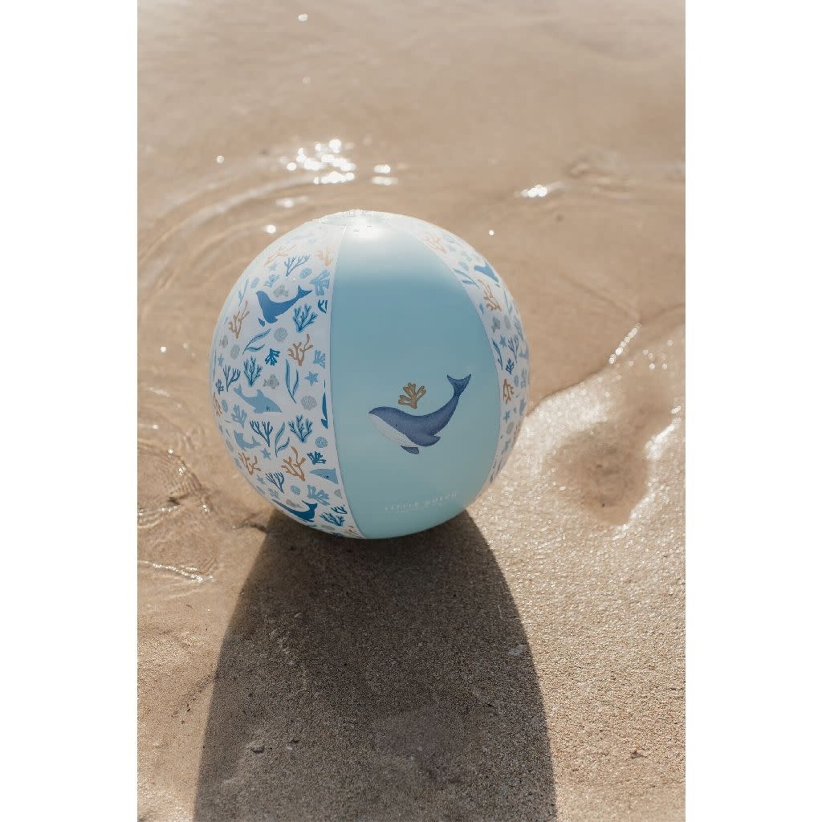 Little Dutch LITTLE DUTCH OCEAN DREAMS STRANDBAL BLAUW 35CM