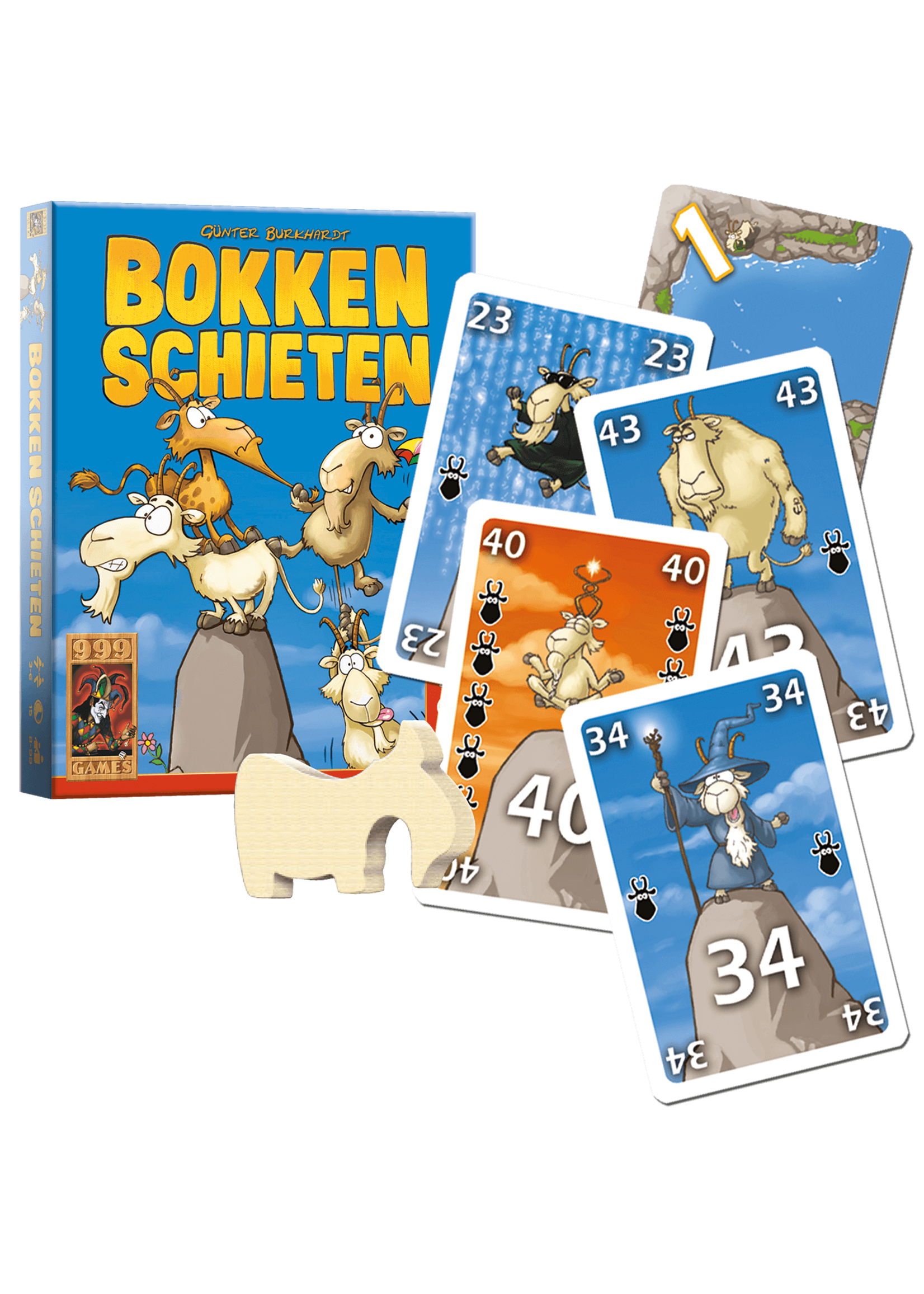 999 Games SPEL Bokken Schieten