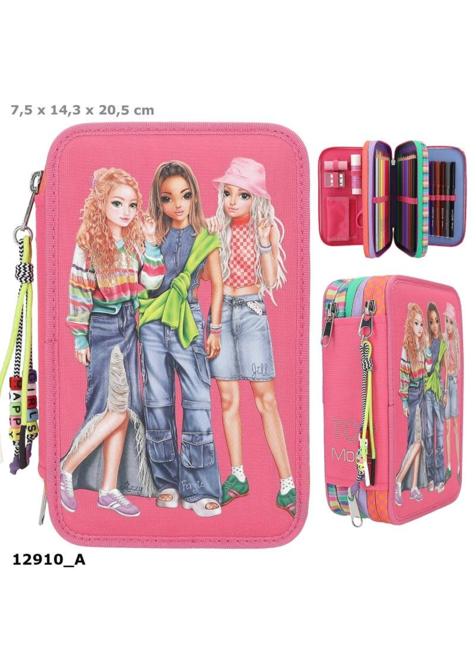 Topmodel TOPModel 3-vaks etui JOY