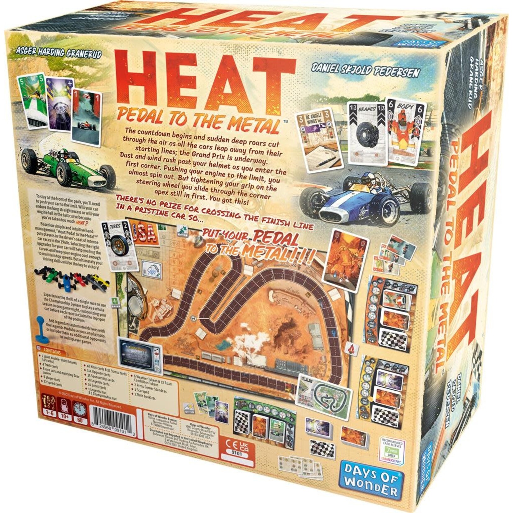 Days of Wonder SPEL HEAT ENGELSTALIG