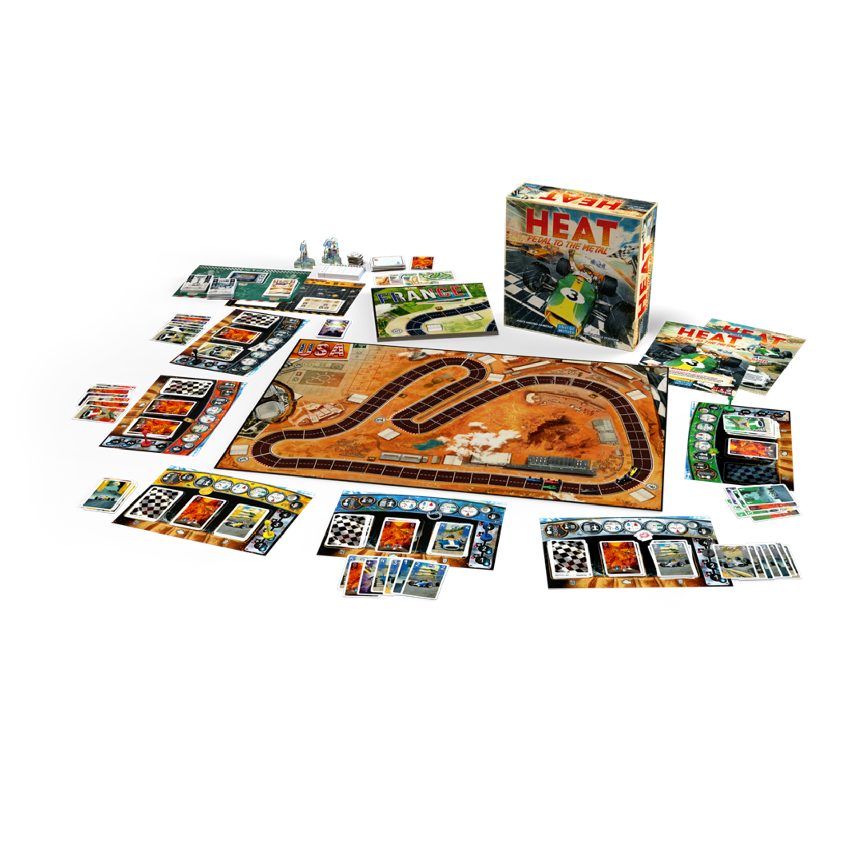 Days of Wonder SPEL HEAT ENGELSTALIG