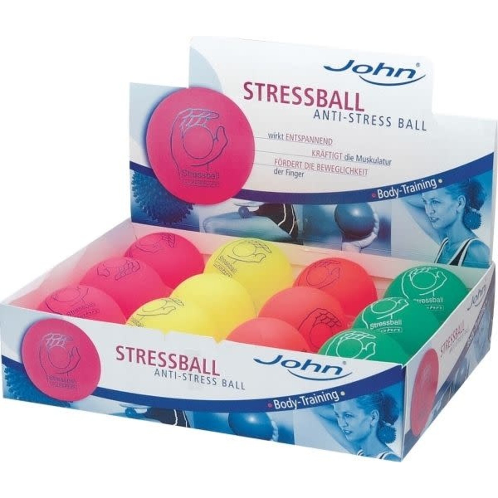 Johntoy Anti-stress ballen (per stuk)