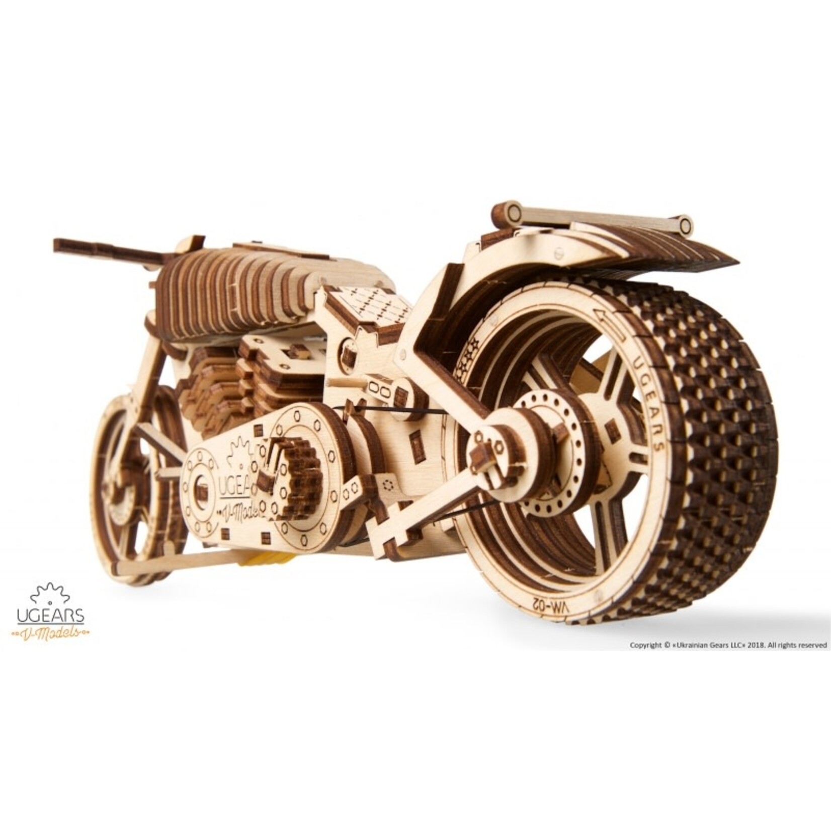 Ugears Ugears Motorfiets VM-02 - Modelbouw - hout