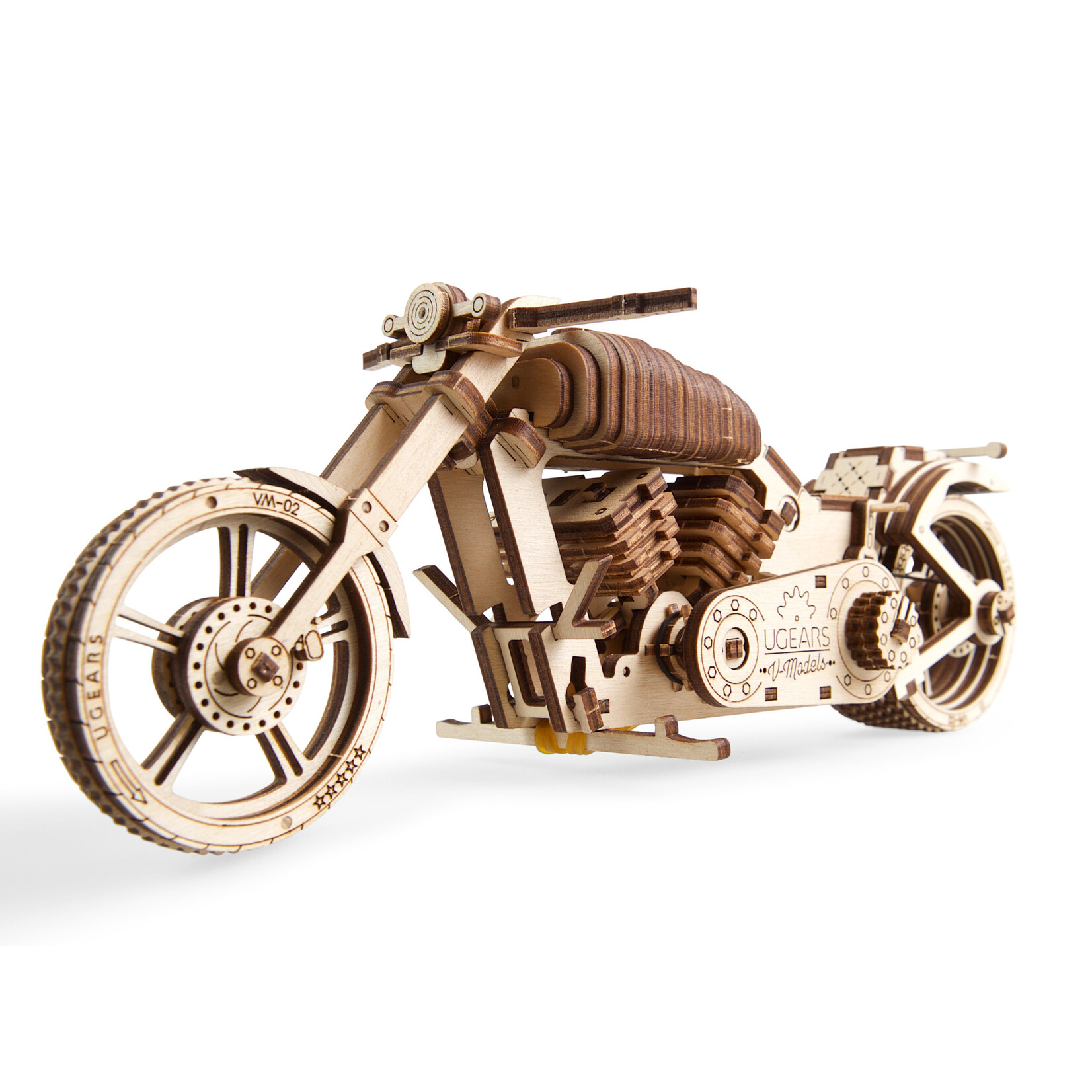Ugears Ugears Motorfiets VM-02 - Modelbouw - hout