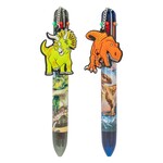 Dinoworld Dino World gelpen met 6 kleuren (per stuk)