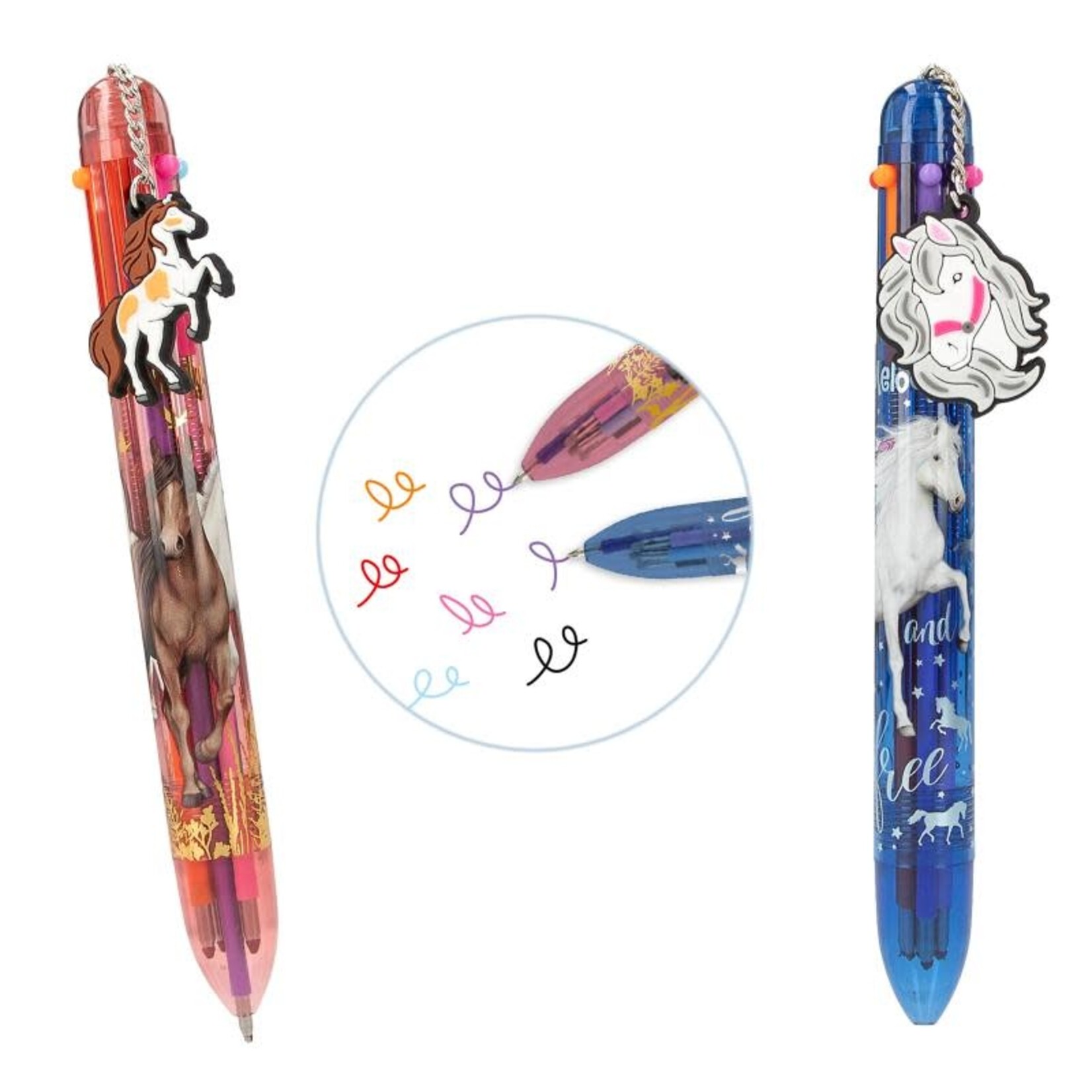 Miss Melody Miss Melody gelpen met 6 kleuren (pe stuk)