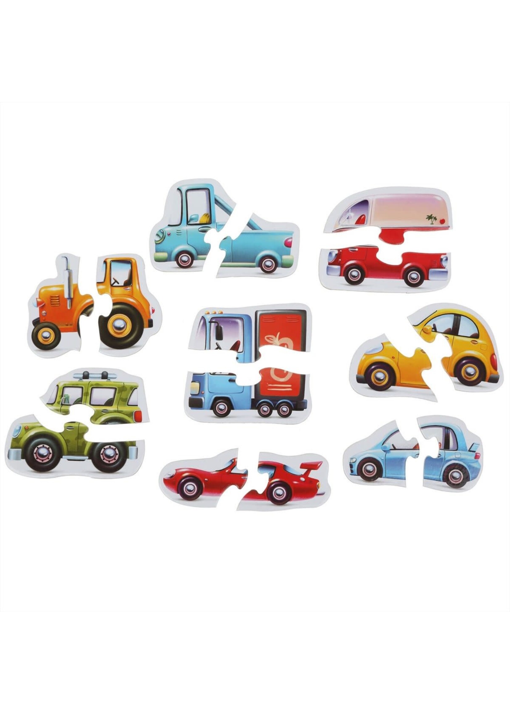 Cubika Cubika Puzzles 8 in 1 "Transport"