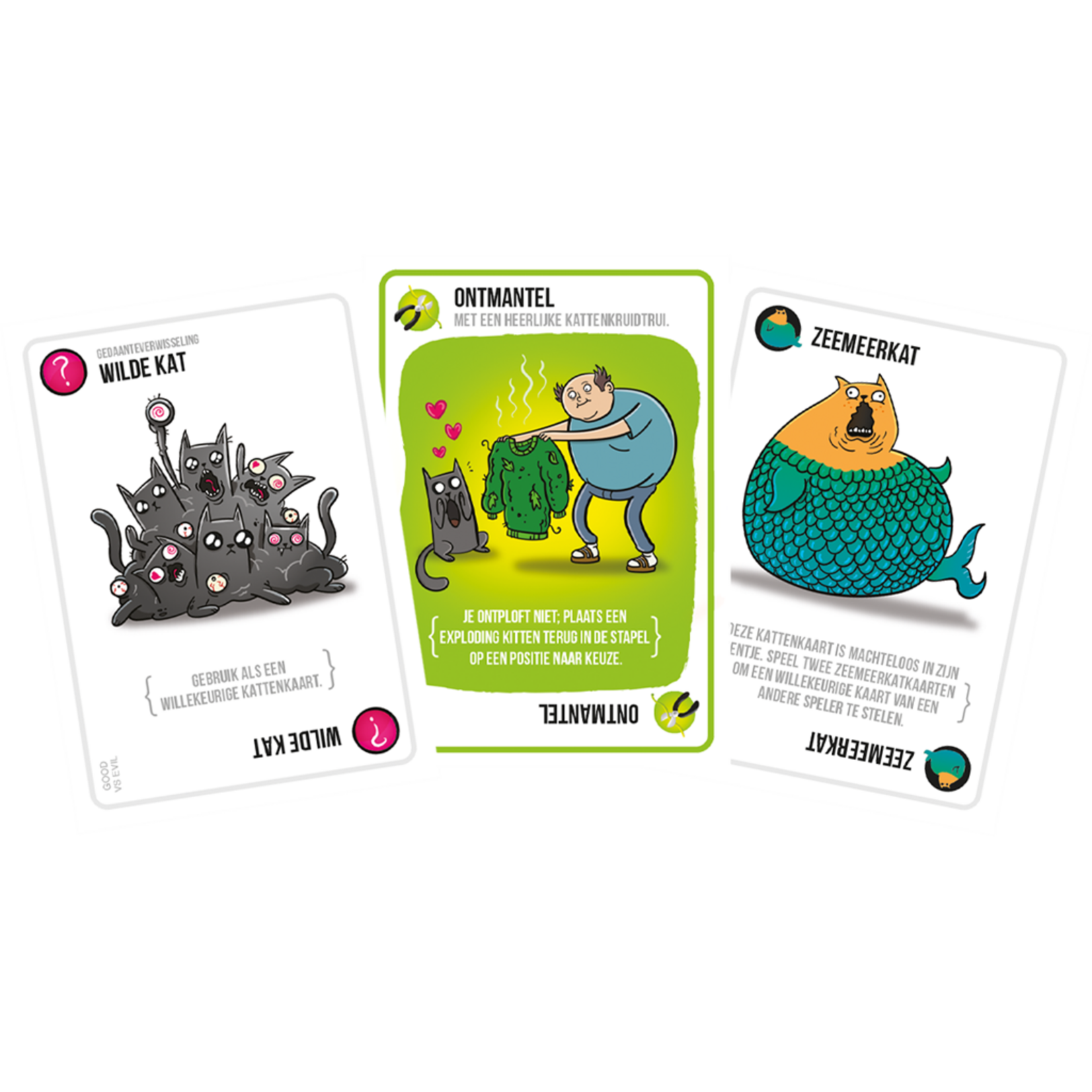 exploding kittens SPEL EXPLODING KITTENS GOOD VS EVIL