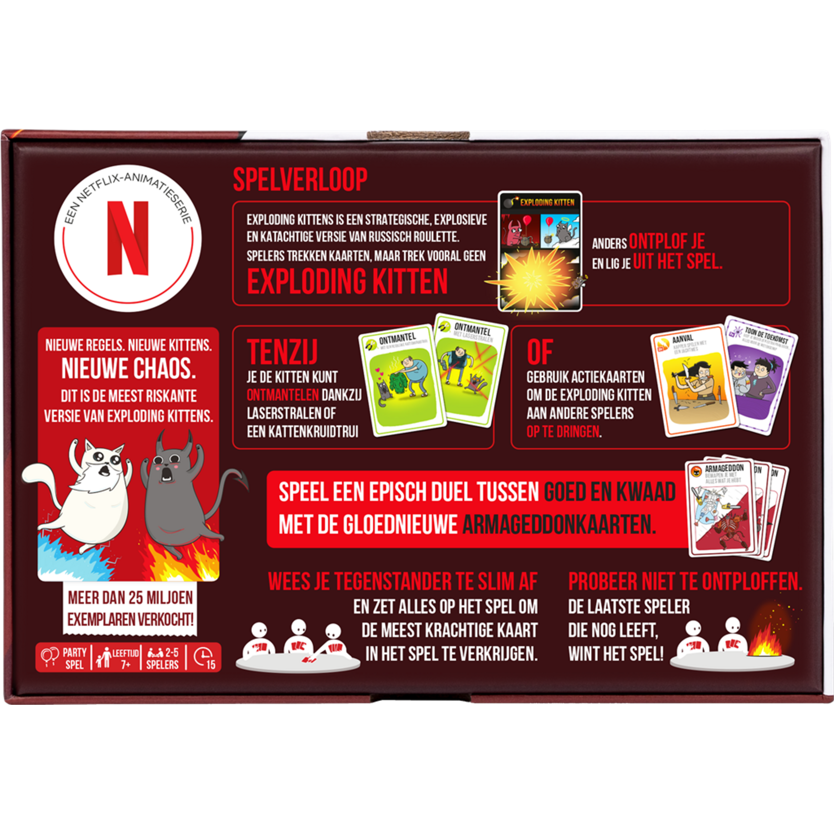 exploding kittens SPEL EXPLODING KITTENS GOOD VS EVIL