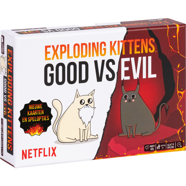 exploding kittens SPEL EXPLODING KITTENS GOOD VS EVIL