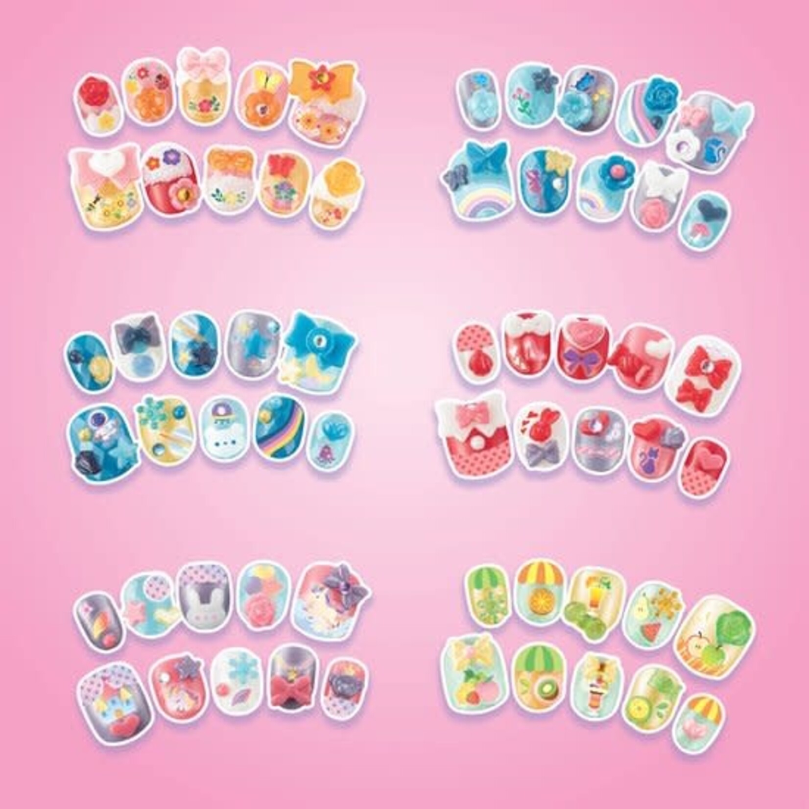 Aquabeads AQUABEADS Veelkleurige Nagelset