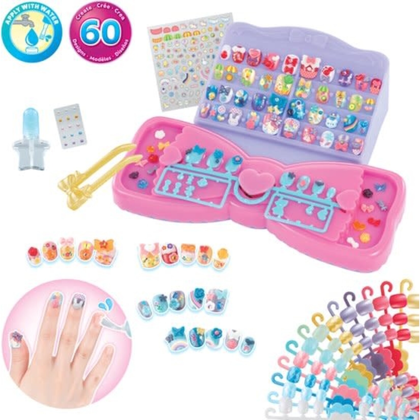 Aquabeads AQUABEADS Veelkleurige Nagelset