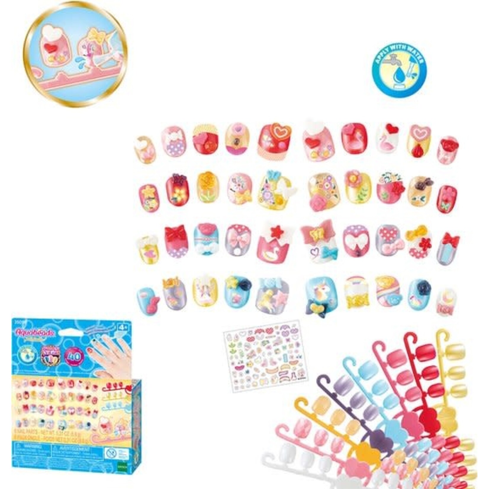 Aquabeads AQUABEADS Sprankelende navulling nagels