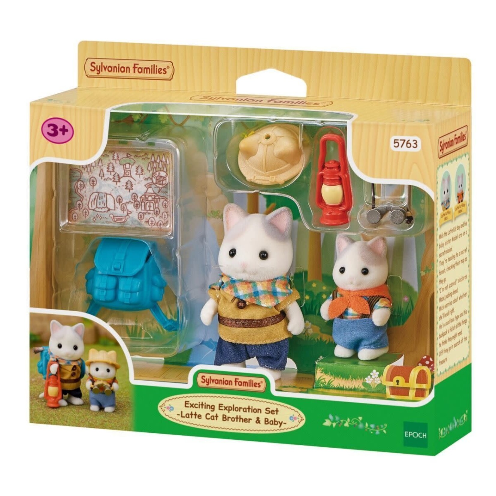 Sylvanian Families SYLVANIAN FAMILIES - Duo avonturiers- latte kat broer en baby 5763