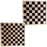 Clown DAM EN SCHAAKBORD