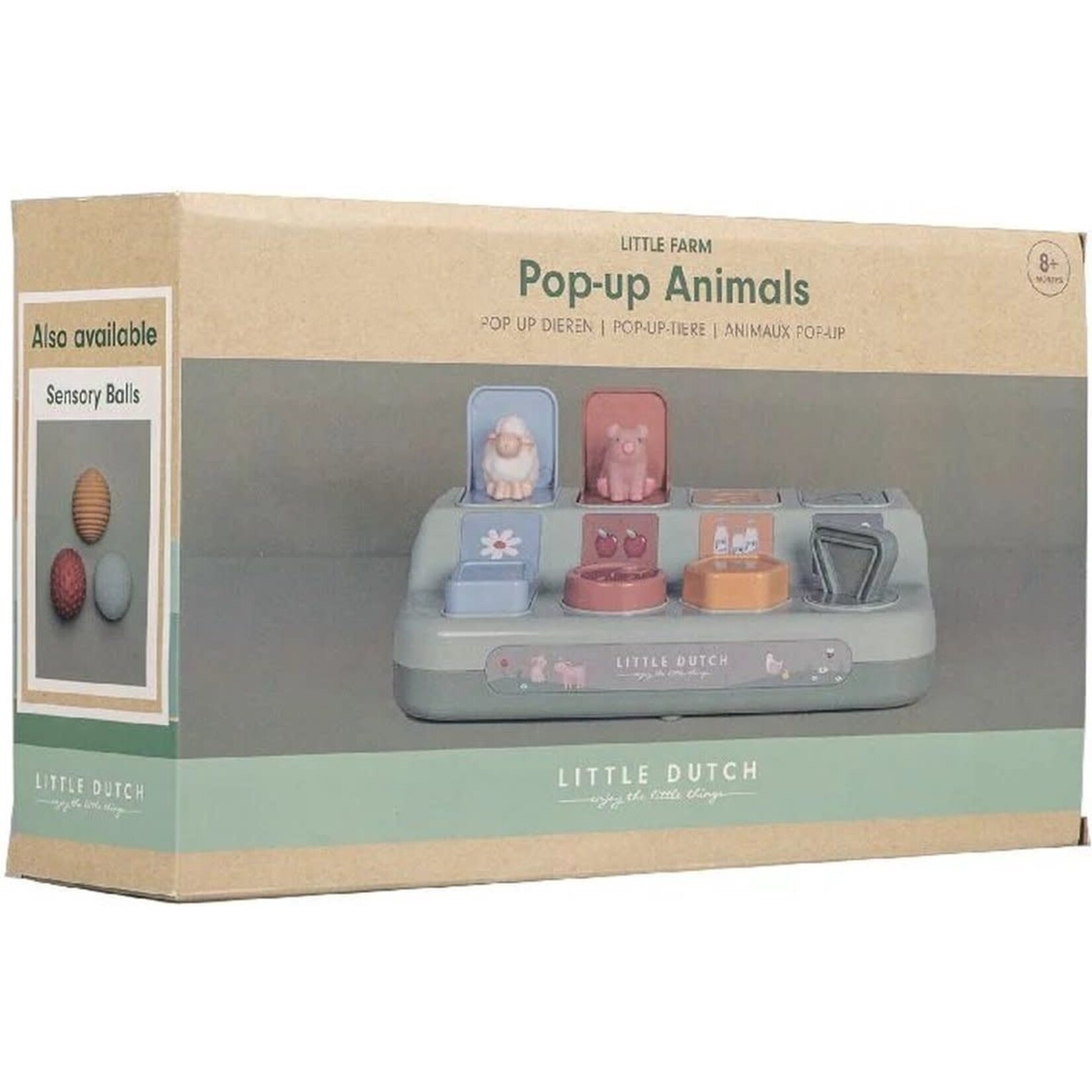 Little Dutch LITTLE DUTCH FARM POP-UP DIEREN