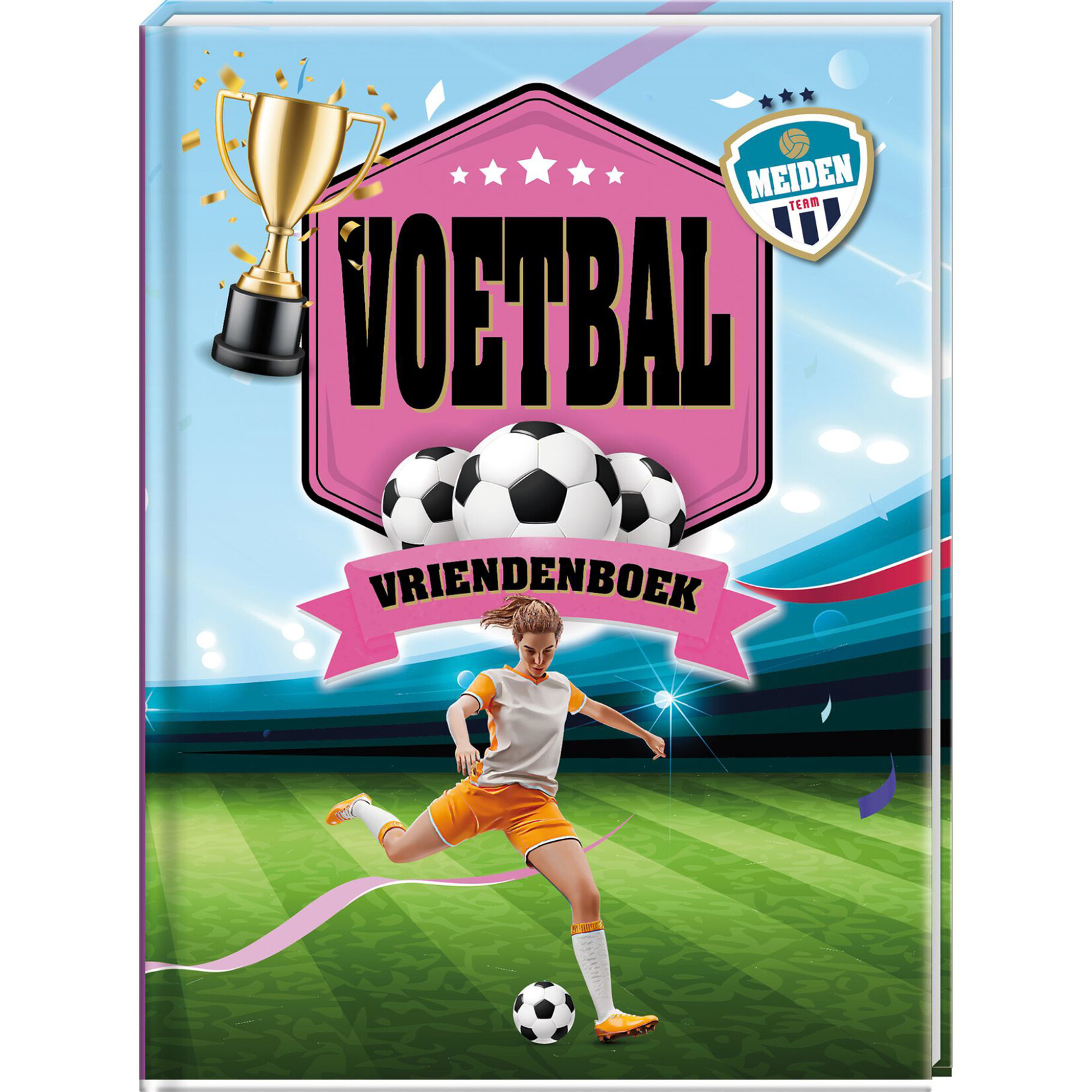 Interstat Vriendenboek voetbal meisjes